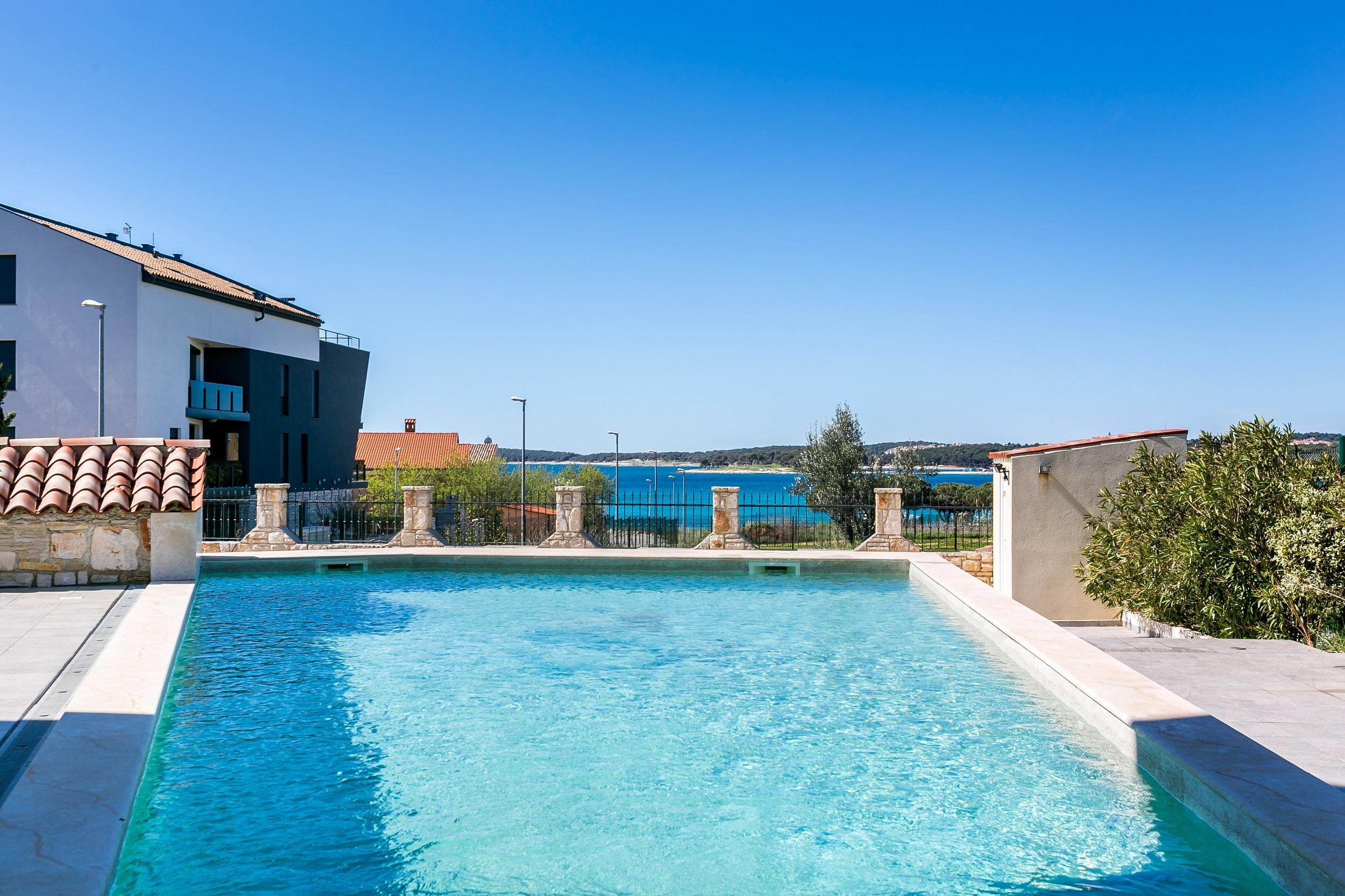 Luxusapartment mit privatem Pool in Medulin