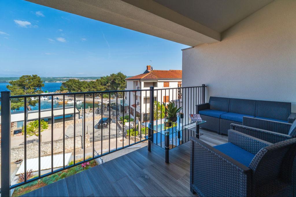 Modernes Apartment für 5 Personen in Malinska