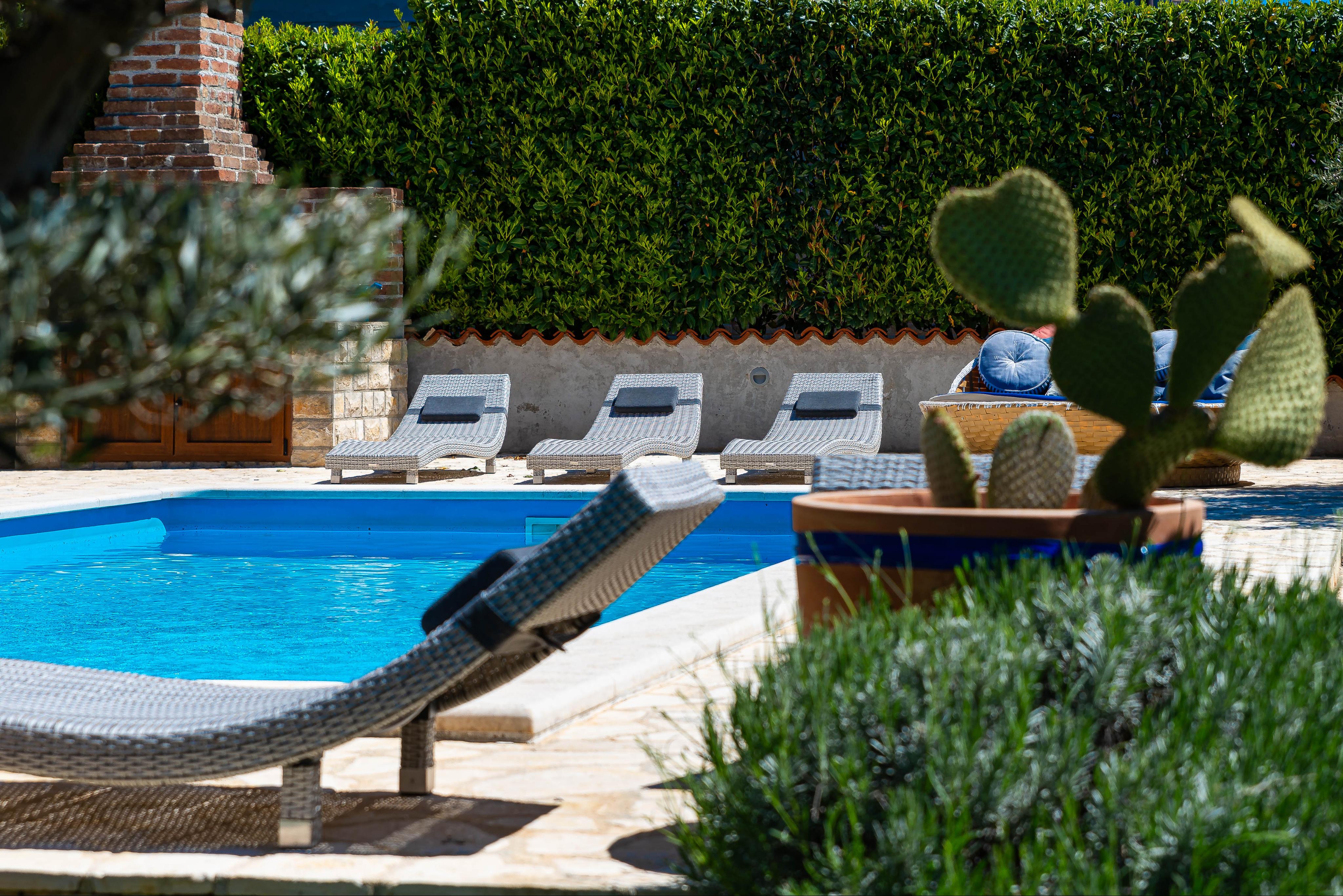Steinvilla mit Pool im Svetivincenat bei Rovinj
