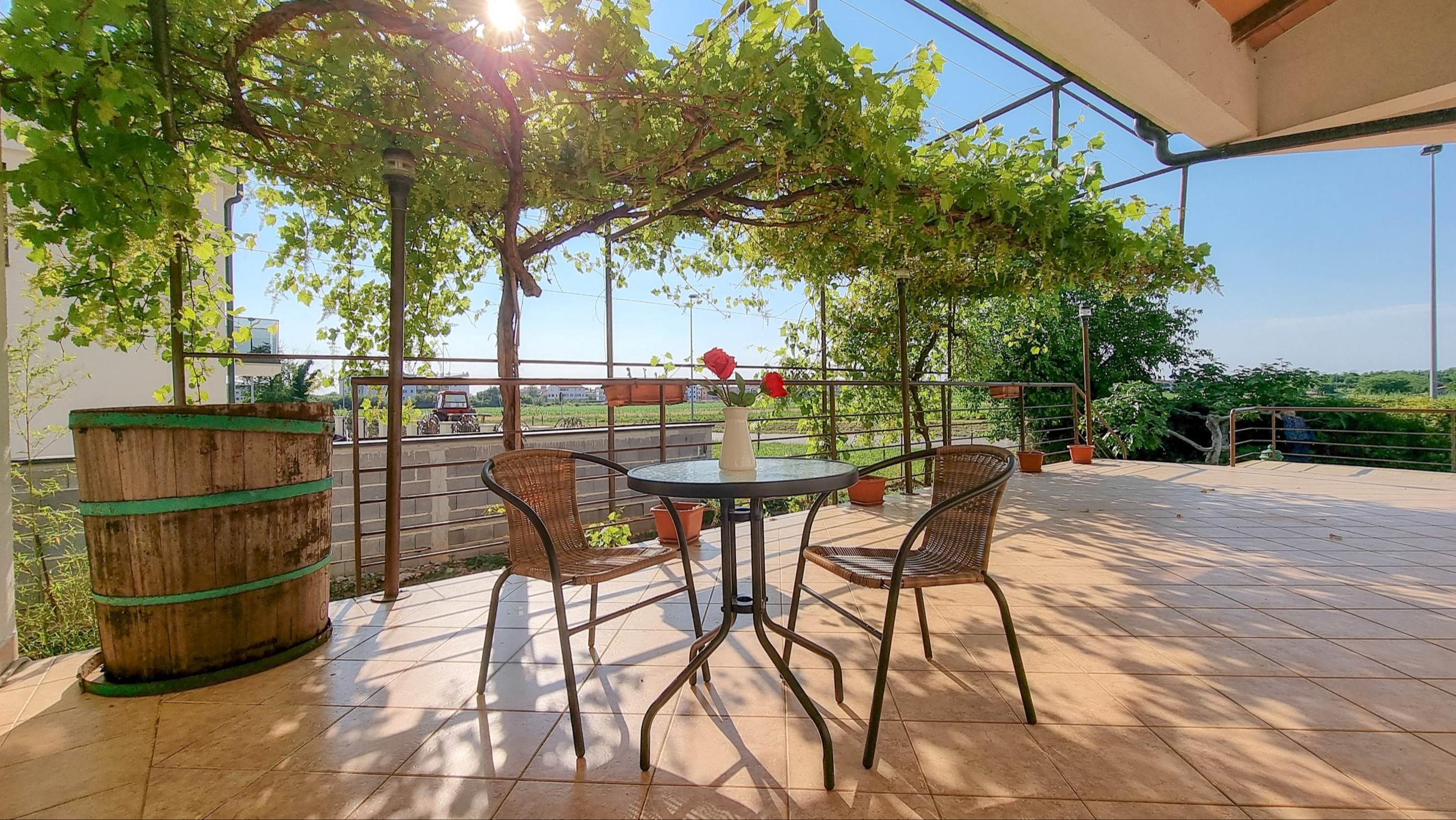 40 m² Studio mit Terrasse für 2 Personen