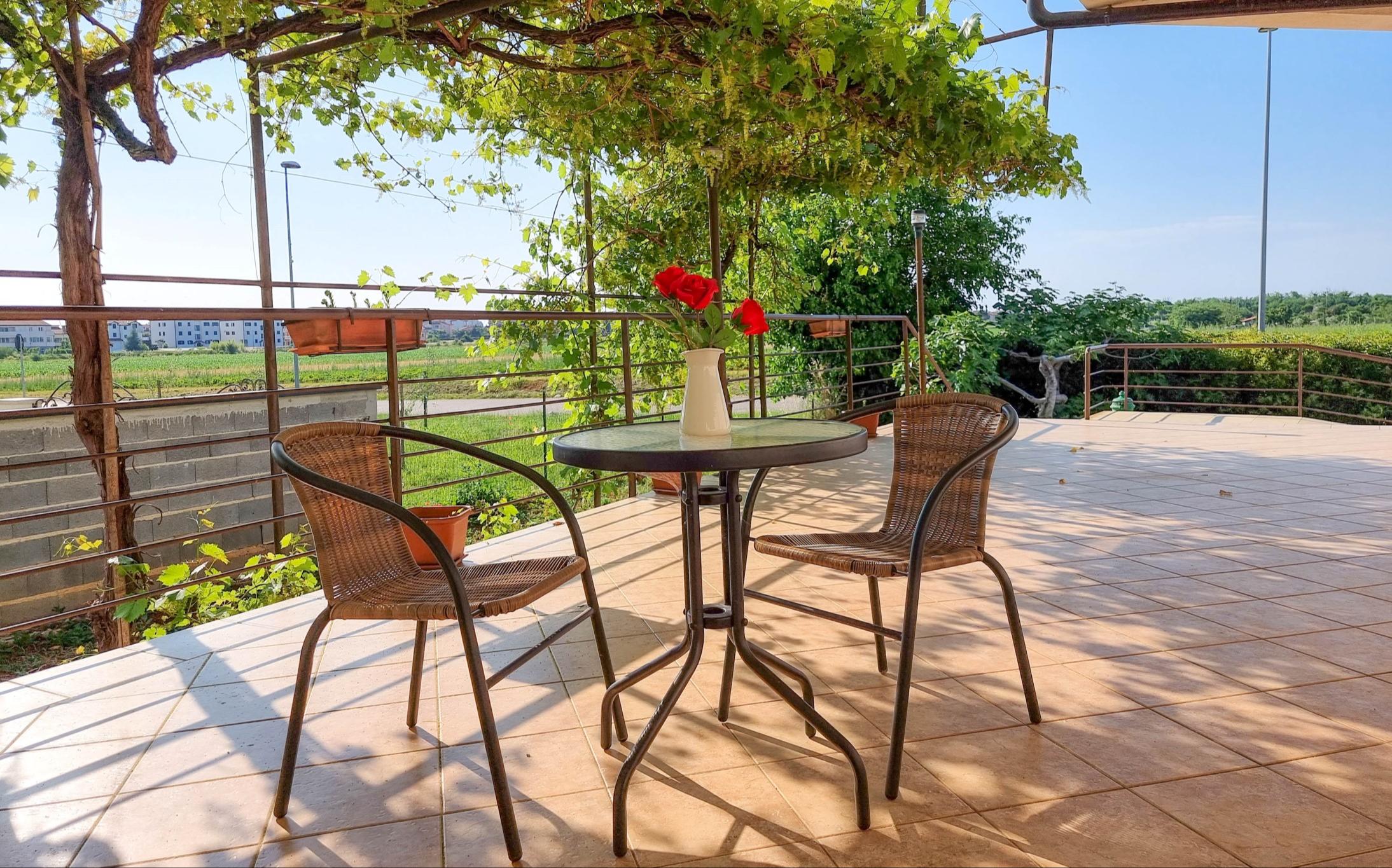 40 m² Studio mit Terrasse für 2 Personen