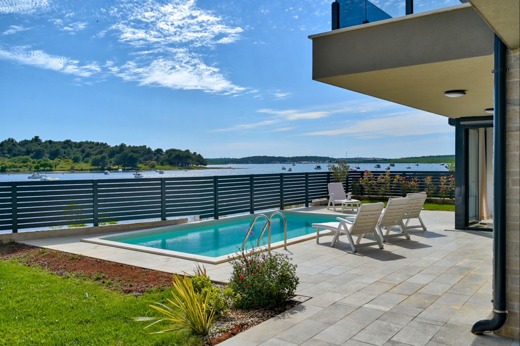 Apartment mit Gemeinschaftspool in Medulin