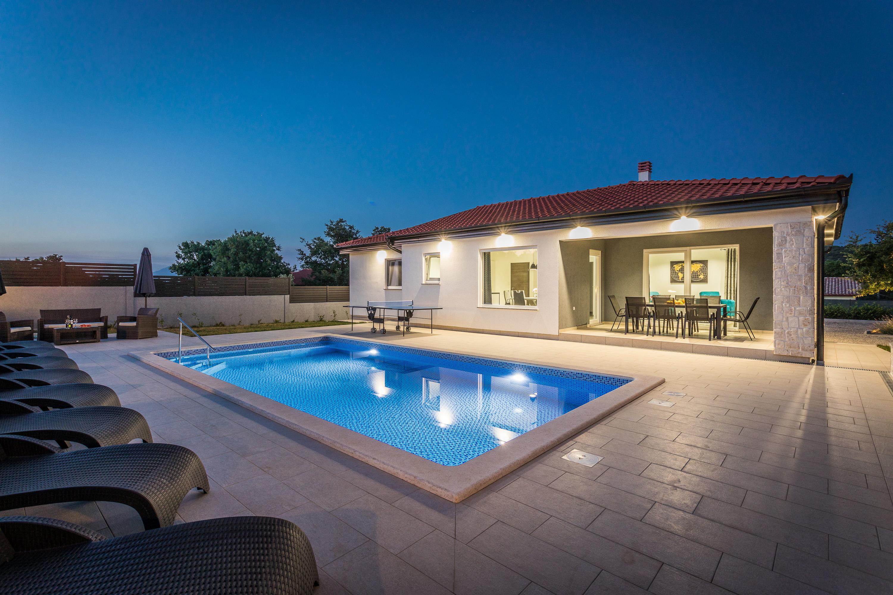 Ferienhaus mit Pool in Salakovci bei Labin