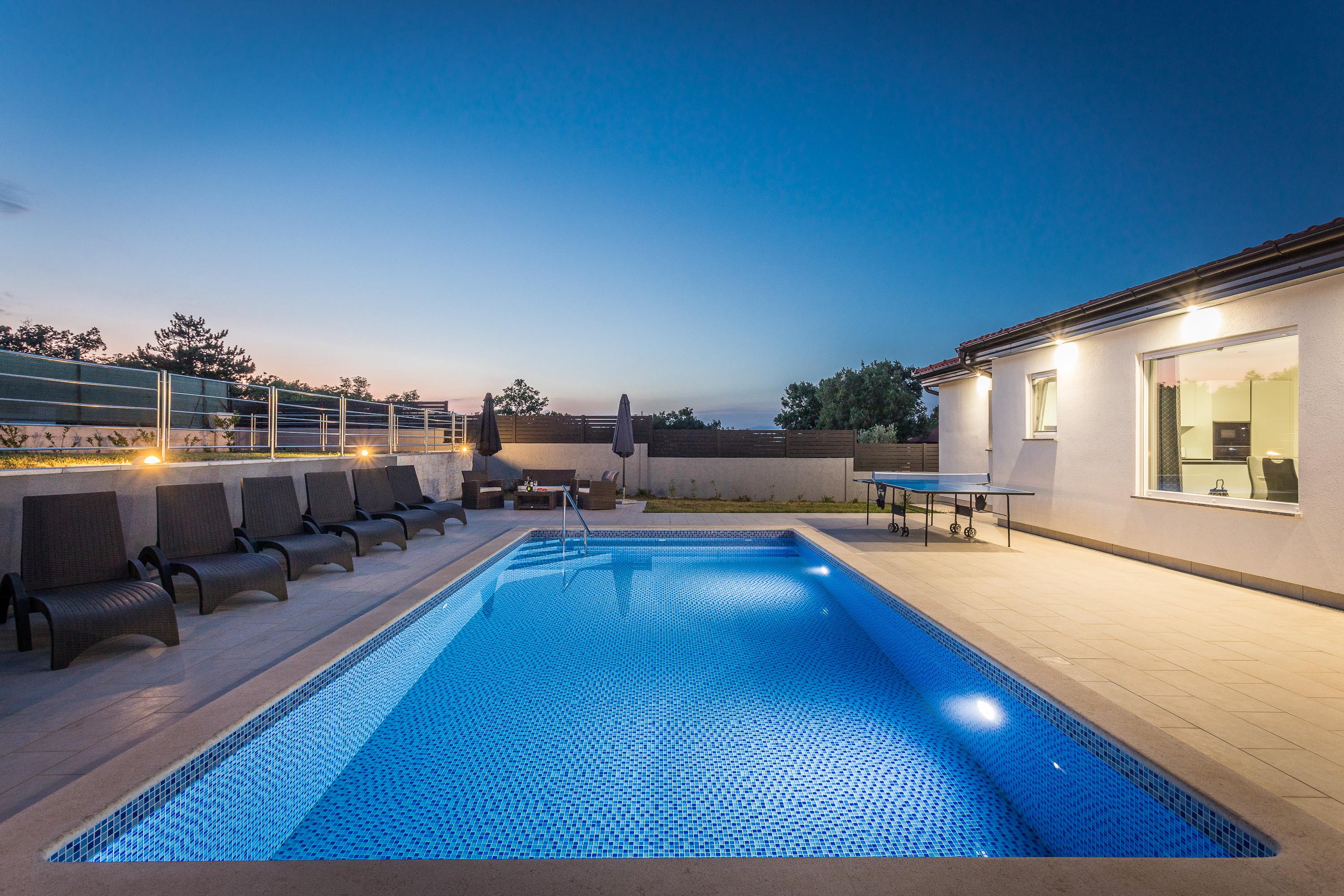 Ferienhaus mit Pool in Salakovci bei Labin