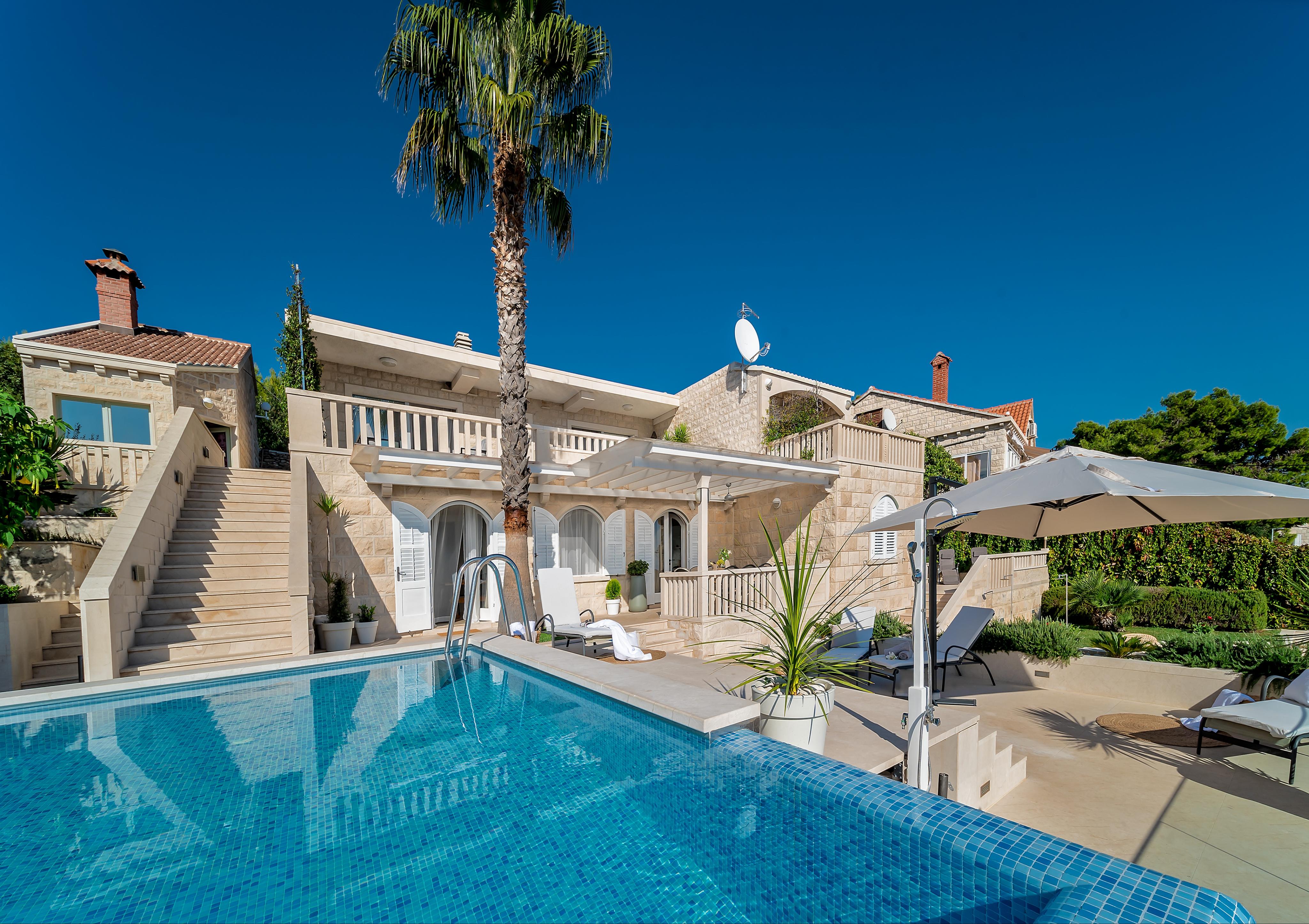 Luxusvilla mit Pool für 12 Personen in Selca Insel Brac