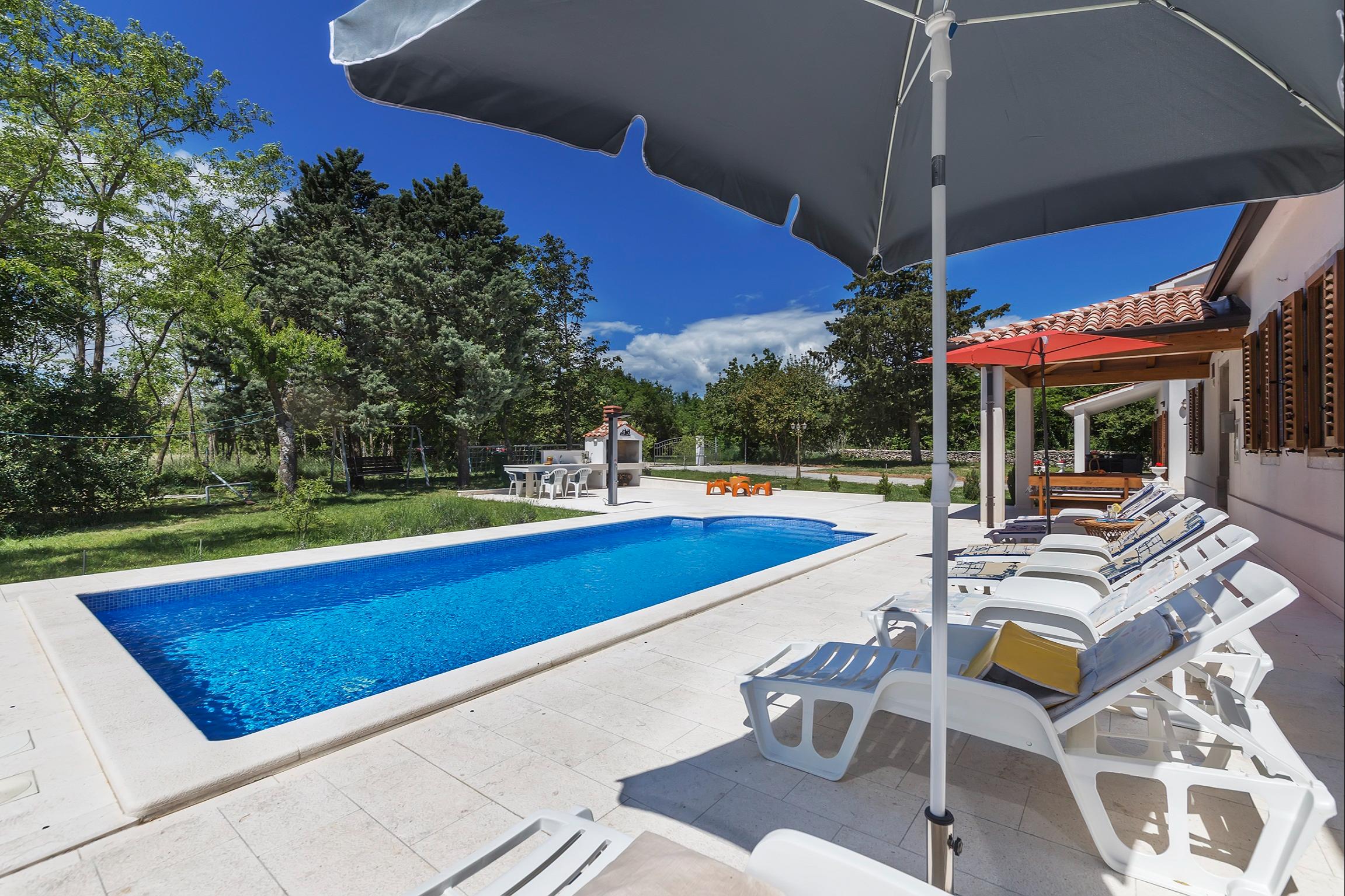 Umgeben von Natur und Grün Villa für 12 Personen in Rabac