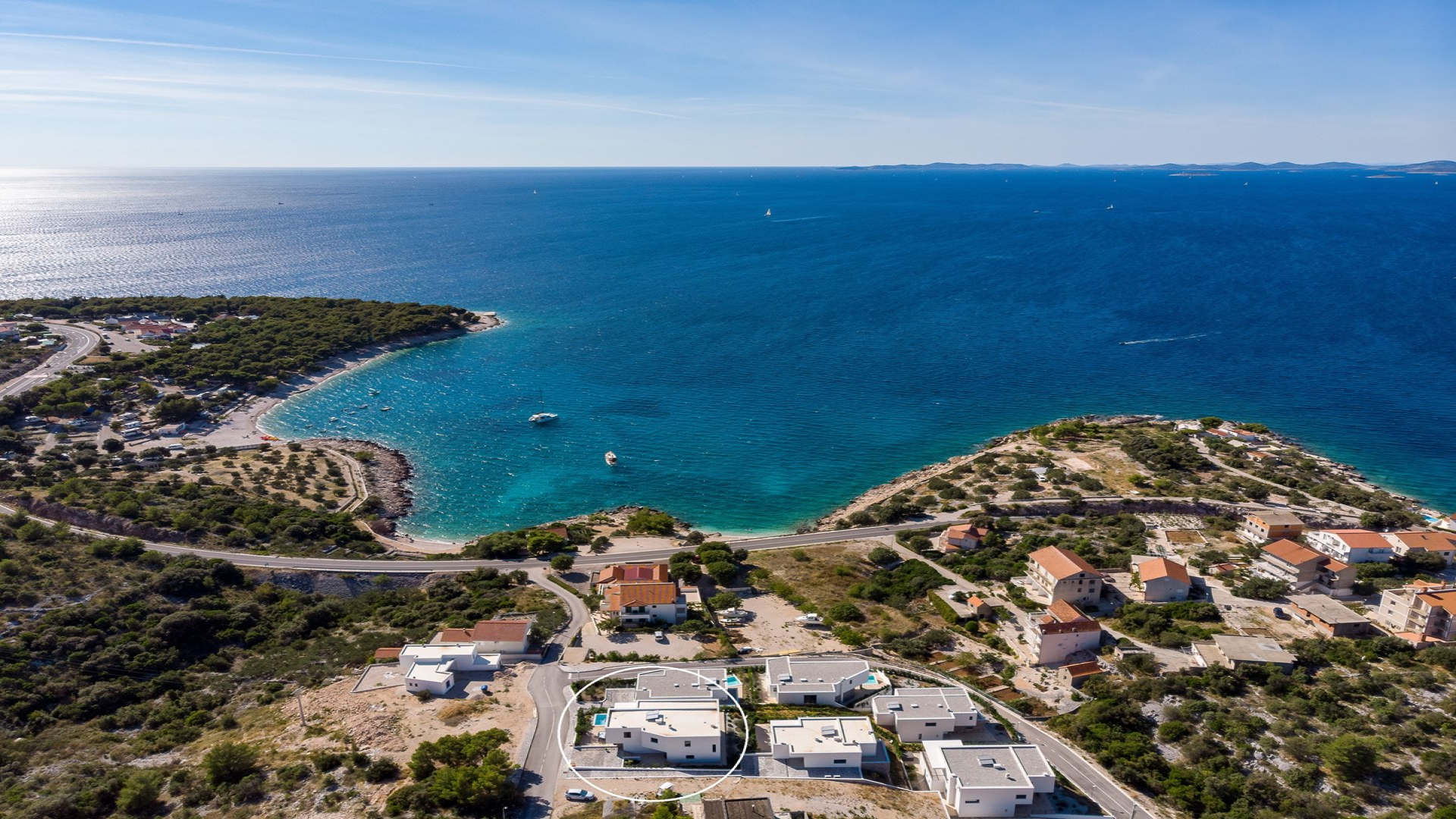 Neu! Villa mit beheiztem Pool, Whirlpool, Meerblick