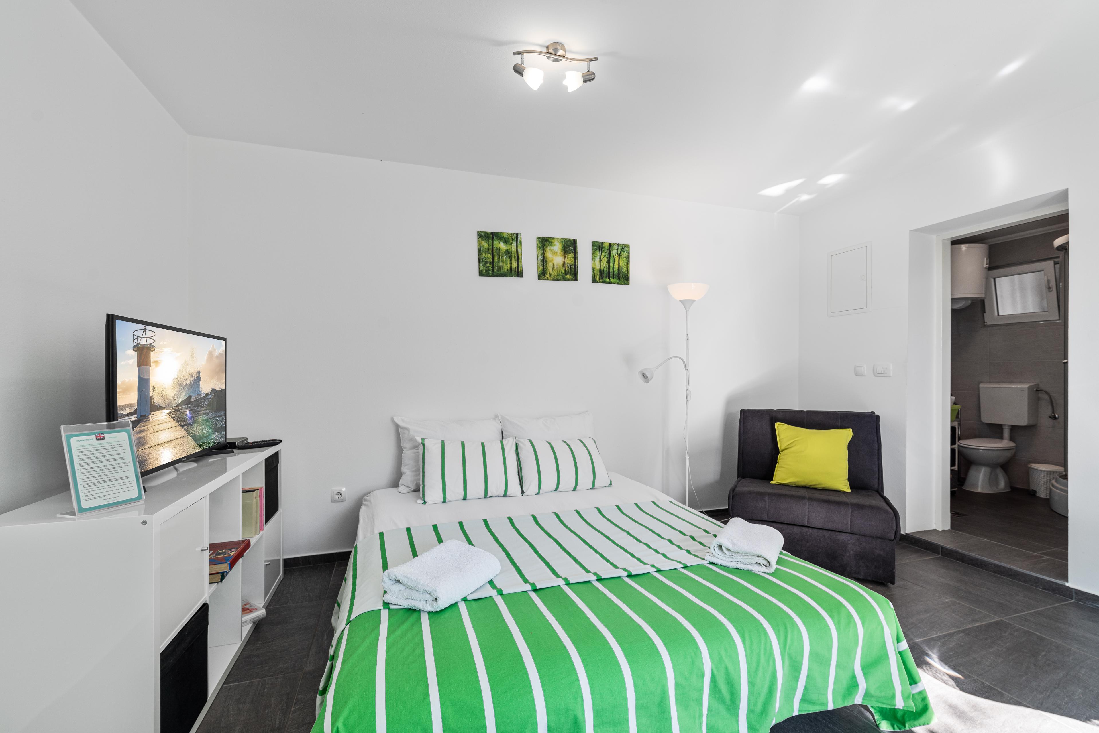 Studio in Bilice - WLAN, Klima