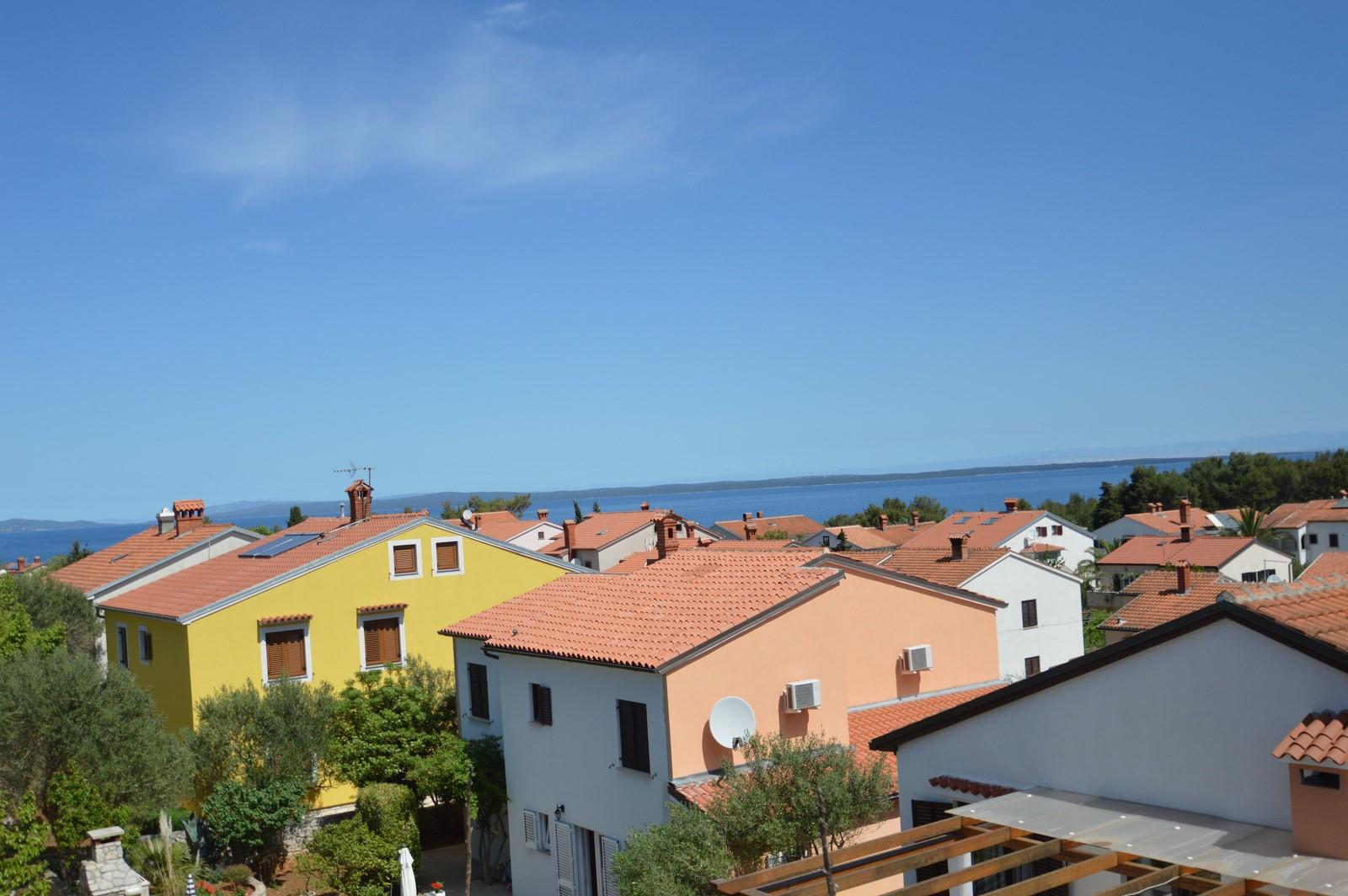 Ferienwohnung mit Klima, WLAN & Meerblich in Mali Lošinj