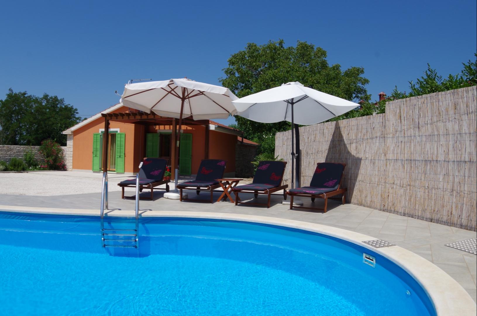 Ferienhaus in St.Kirin mit privatem Pool