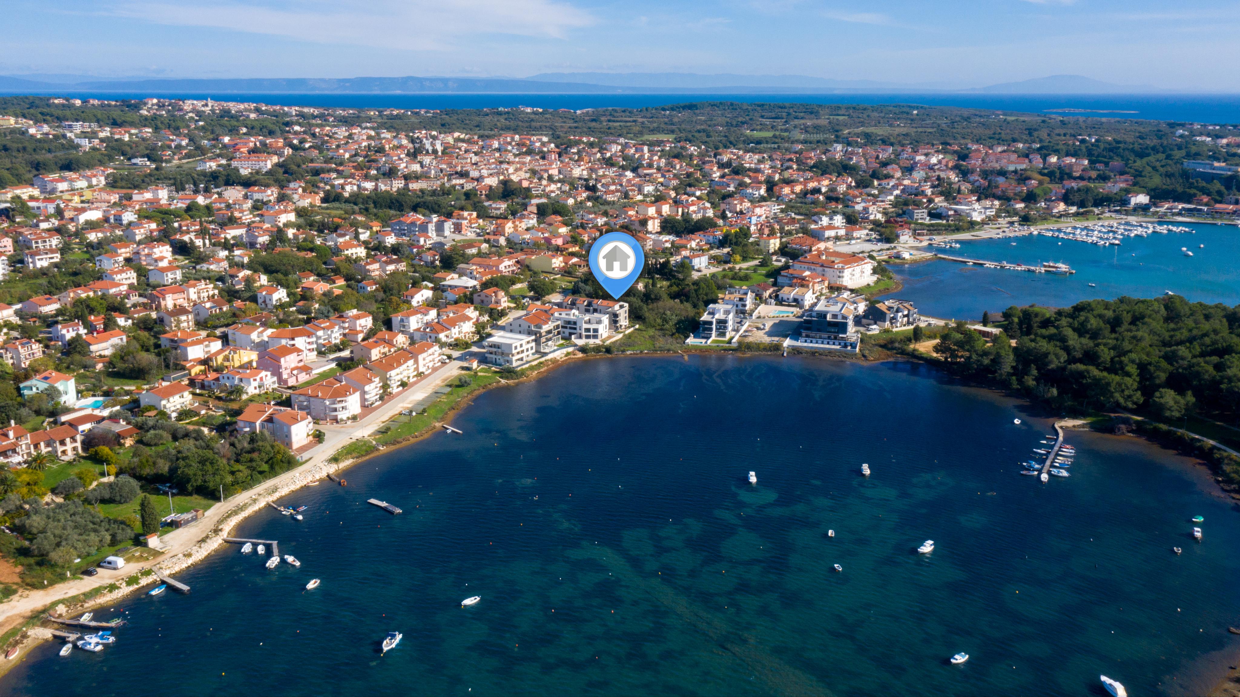 20 m zum Meer | Neues Apartment für 4 Personen