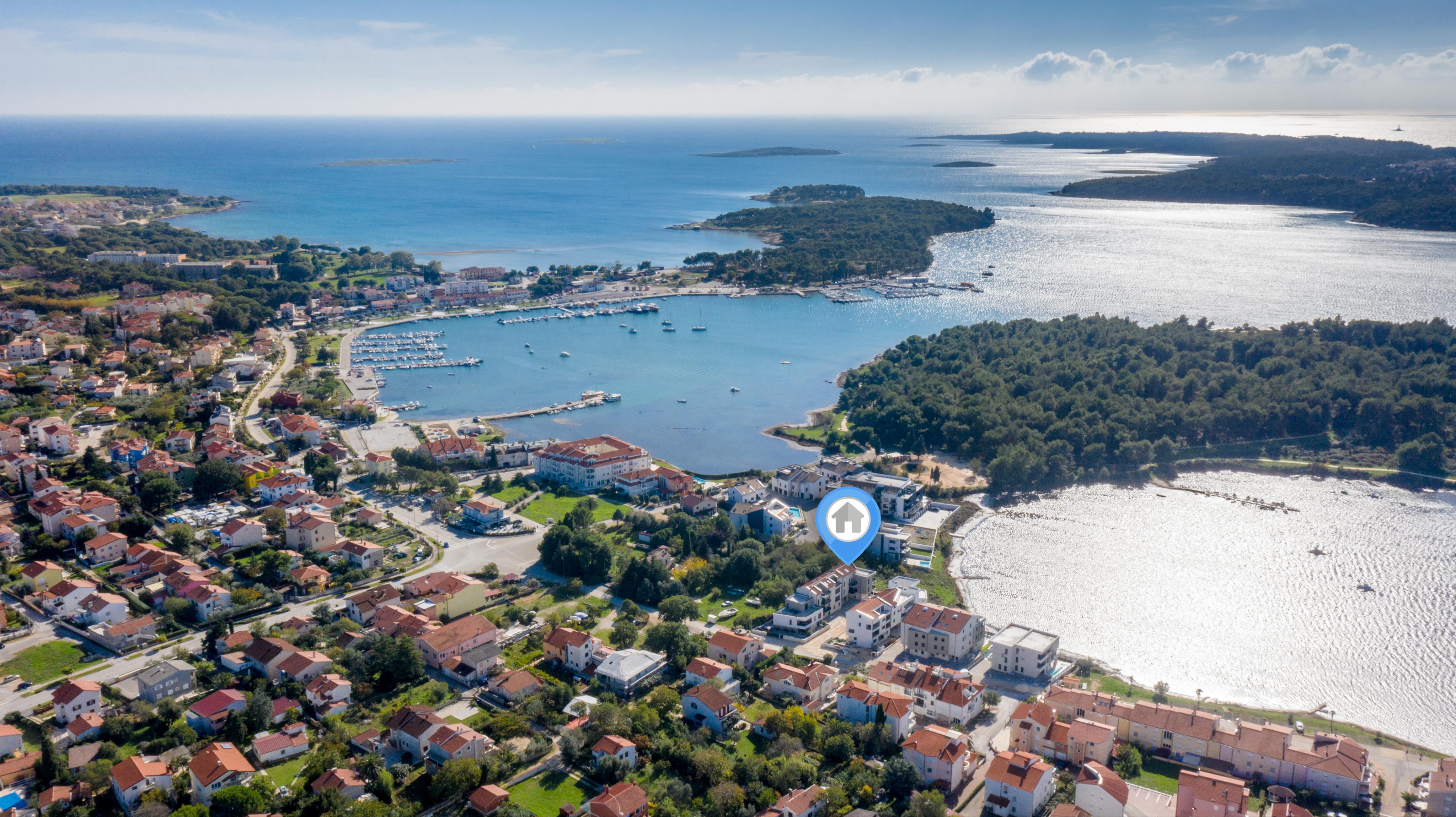 20 m zum Meer | Neues Apartment für 4 Personen