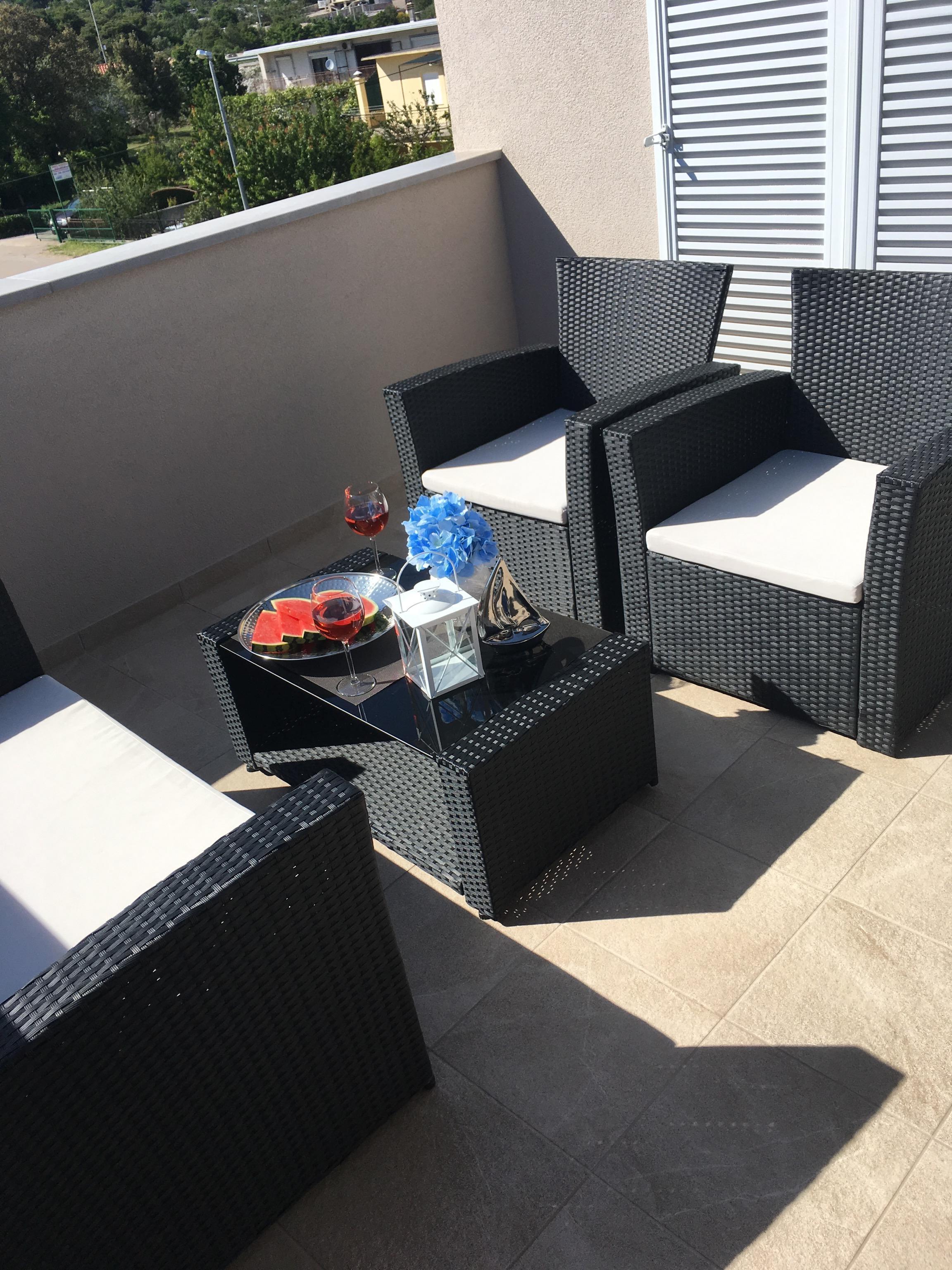 Fewo mit Sat-Tv, WLAN, Klima, Balkon & Garten