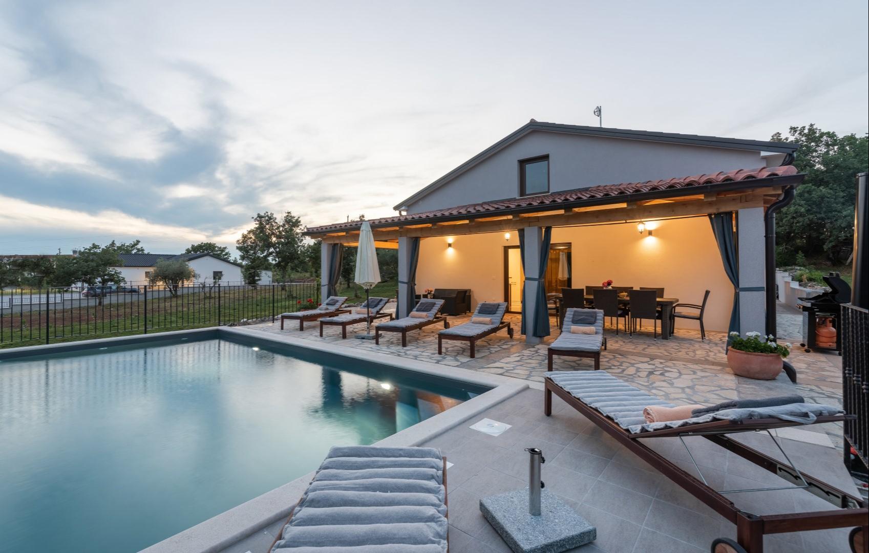 Villa mit privatem Pool und Garten