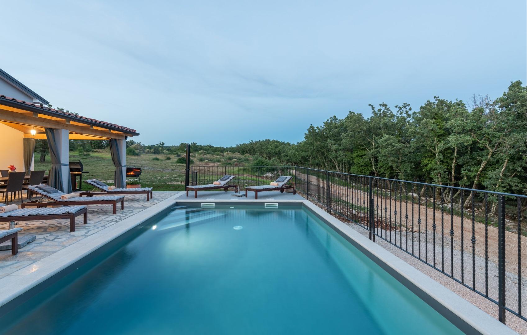 Villa mit privatem Pool und Garten