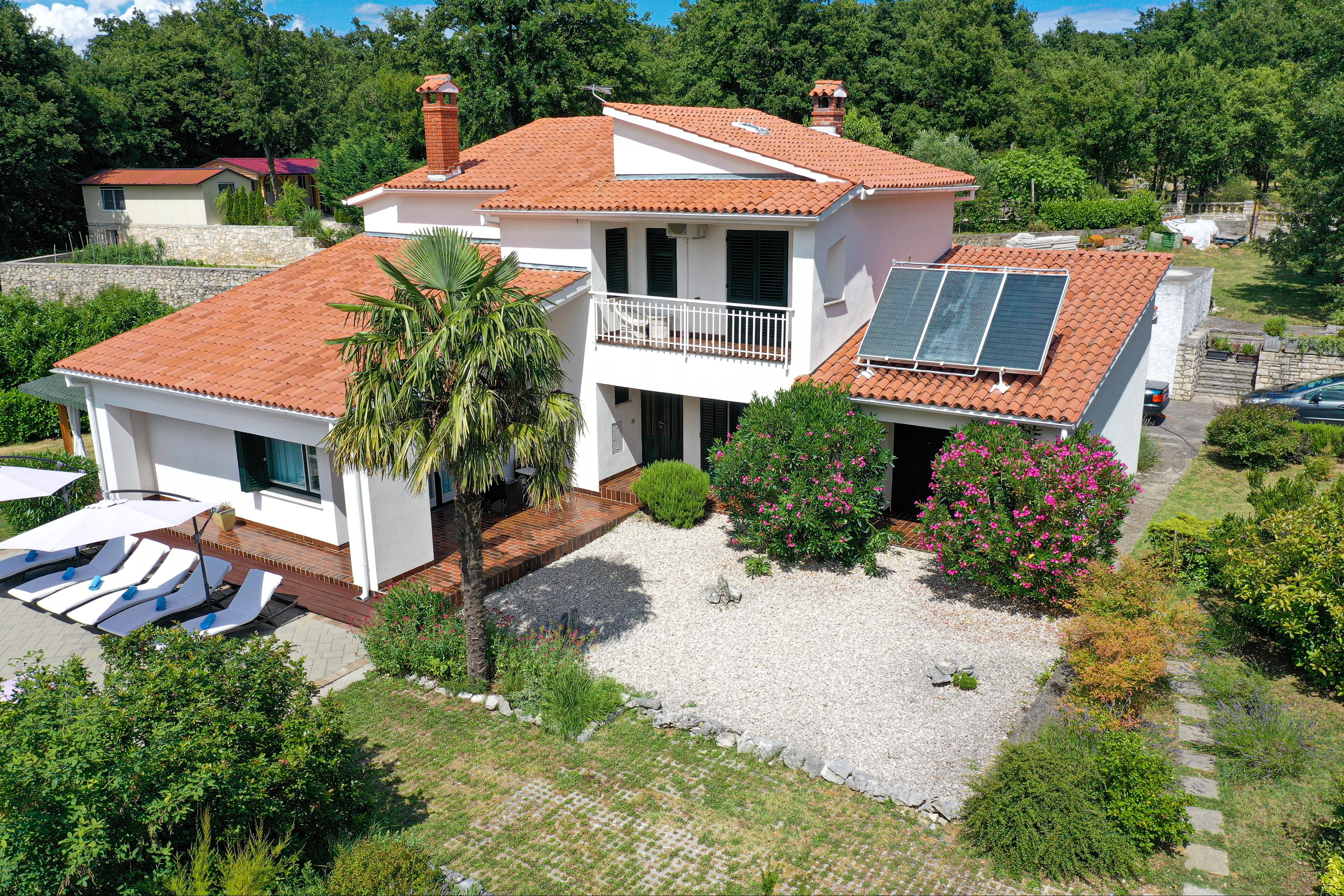 Herrliche Villa mit Pool in Kranjci bei Labin