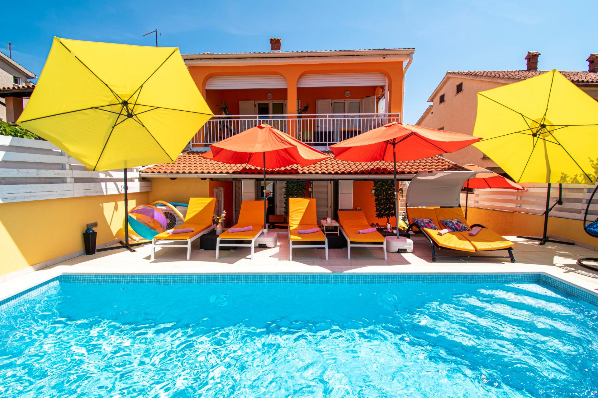 Ferien Villa mit privatem Pool und Sauna