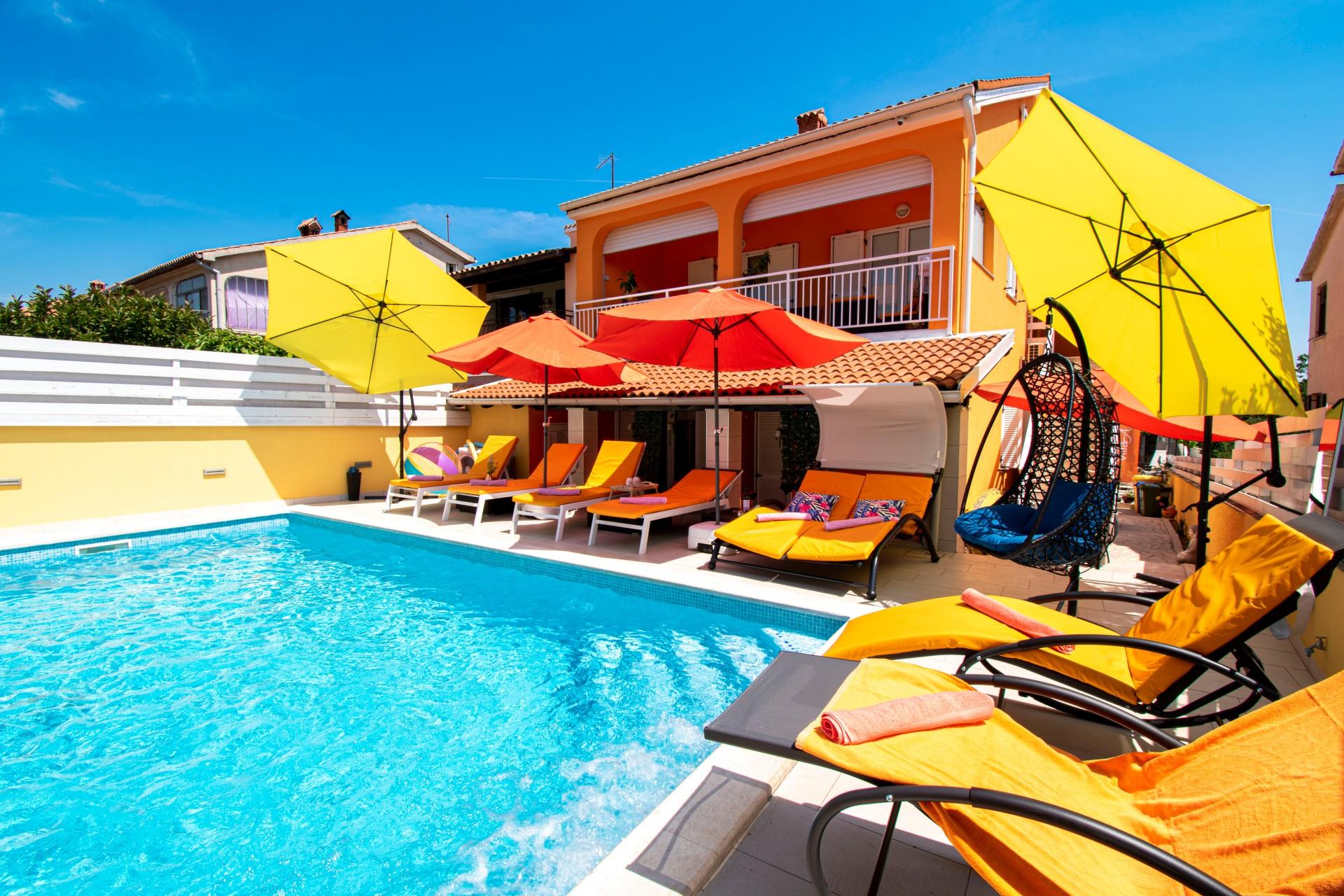 Ferien Villa mit privatem Pool und Sauna