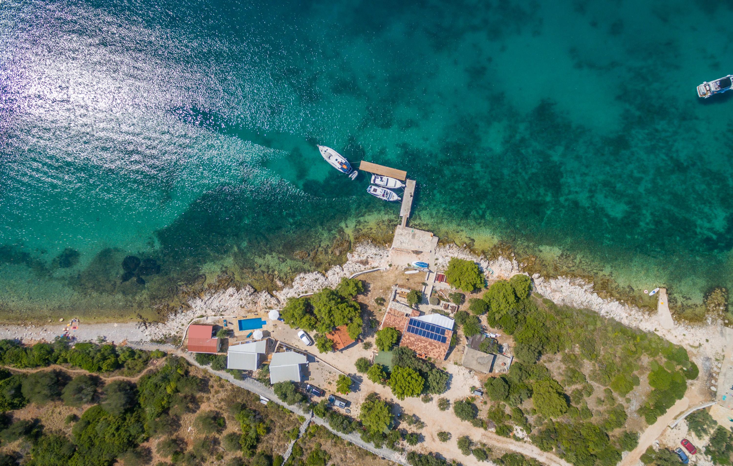 Bungalow in der Bucht Soline mit Gemeinschaftspool