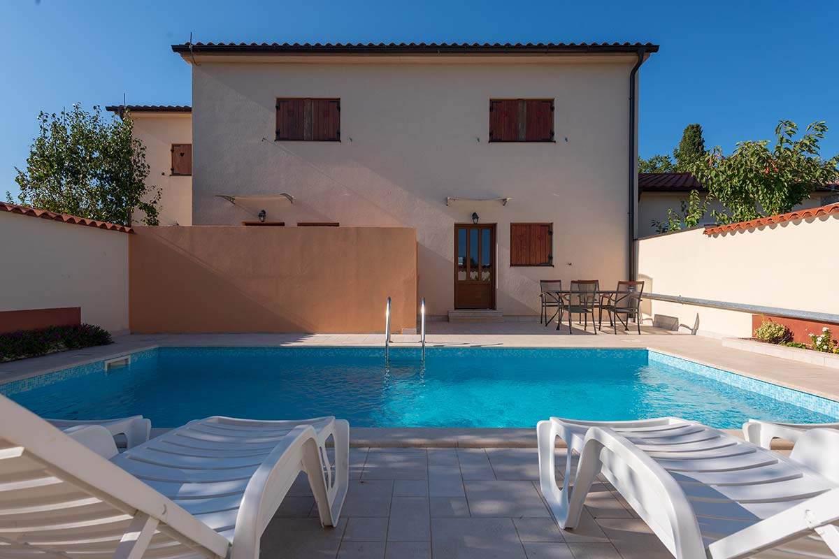 Ferienhaus mit privatem Pool in der Nähe von Rovinj