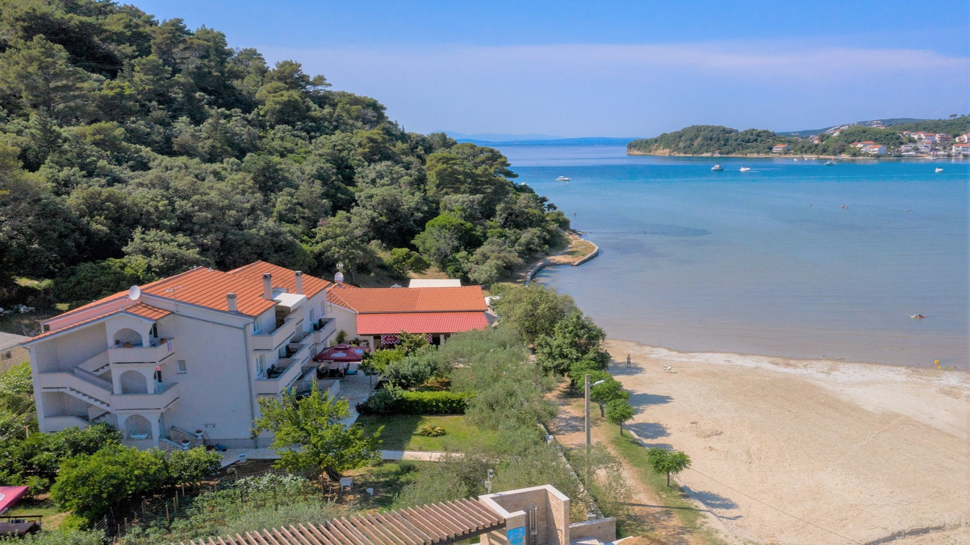 Studio Apartment am Sandstrand in Kampor - Insel Rab
