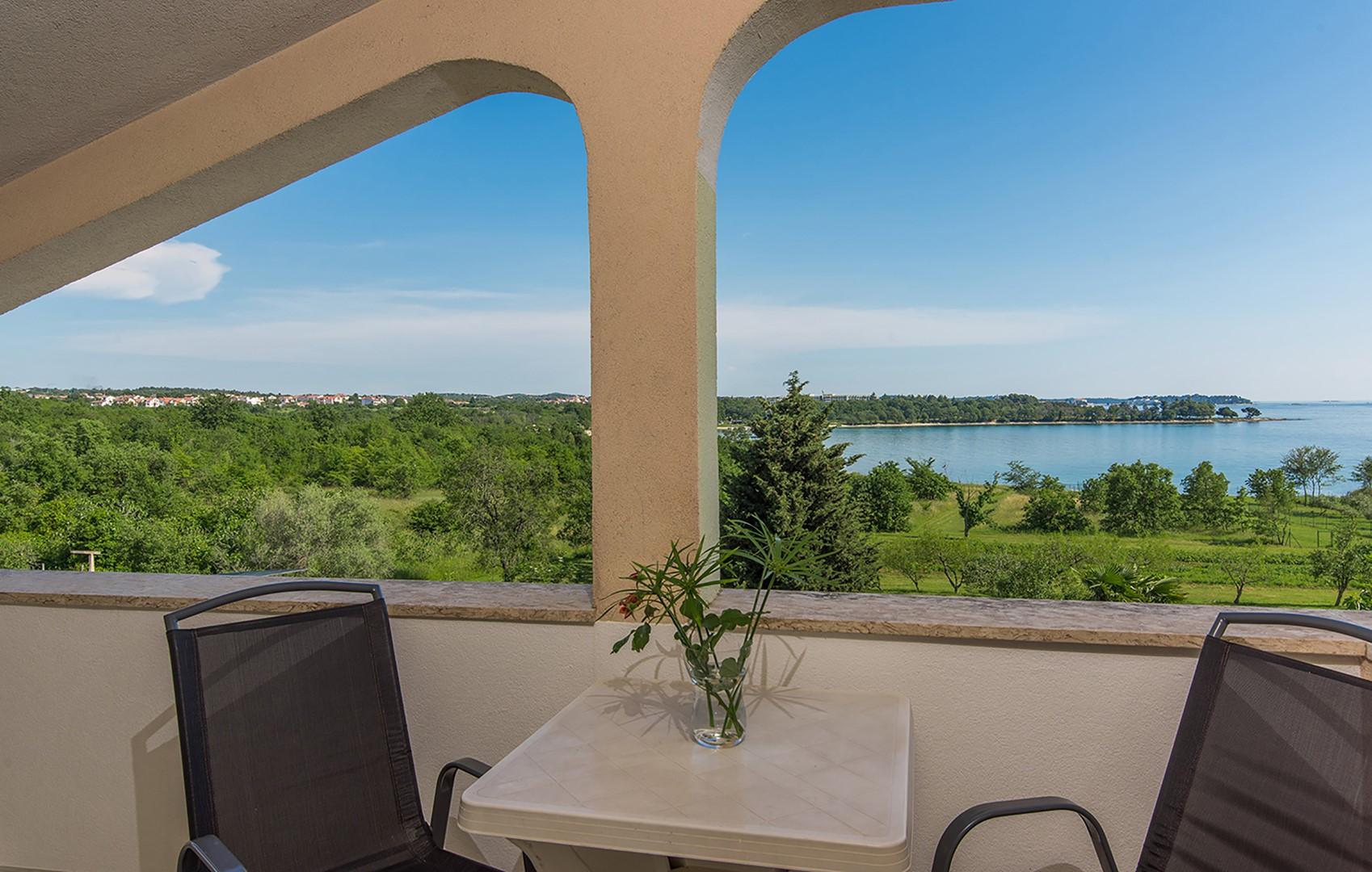 Apartment mit Meerblick 