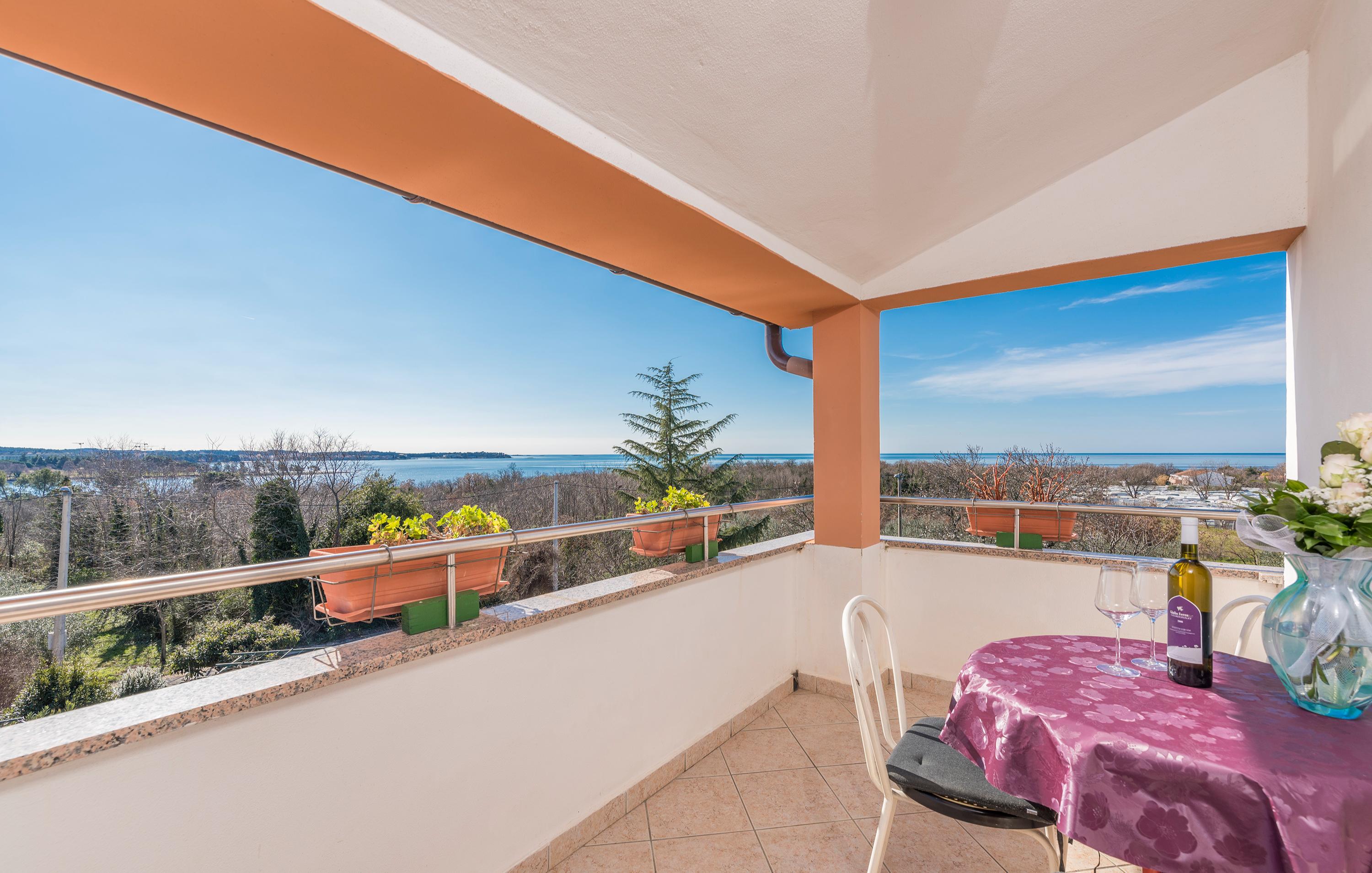 Strand 300 Meter | FeWo mit Balkon und Meerblick