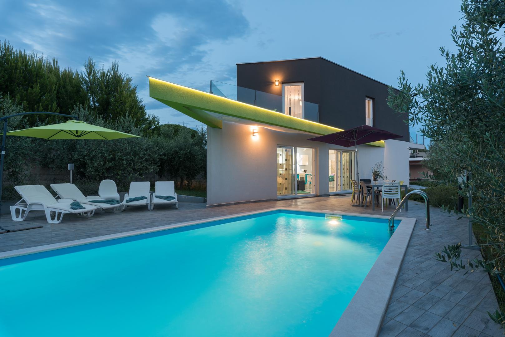 Neue  und moderne Villa mit privatem Pool in Medulin