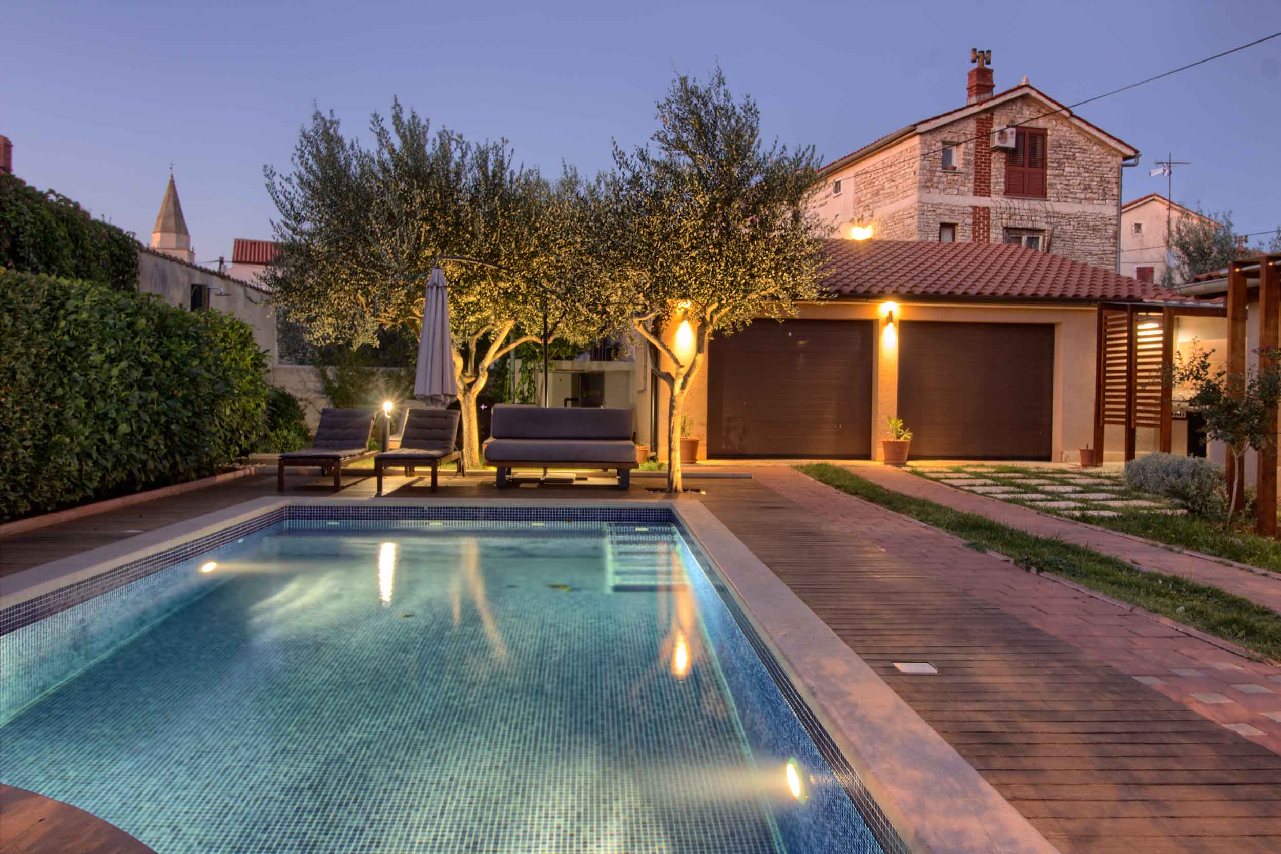 Schöne Villa mit Swimmingpool für 8 Personen, Medulin, Istrien