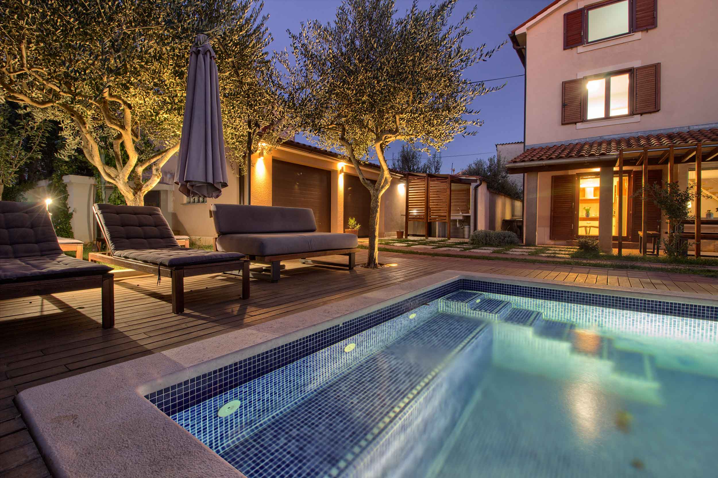 Schöne Villa mit Swimmingpool für 8 Personen, Medulin, Istrien