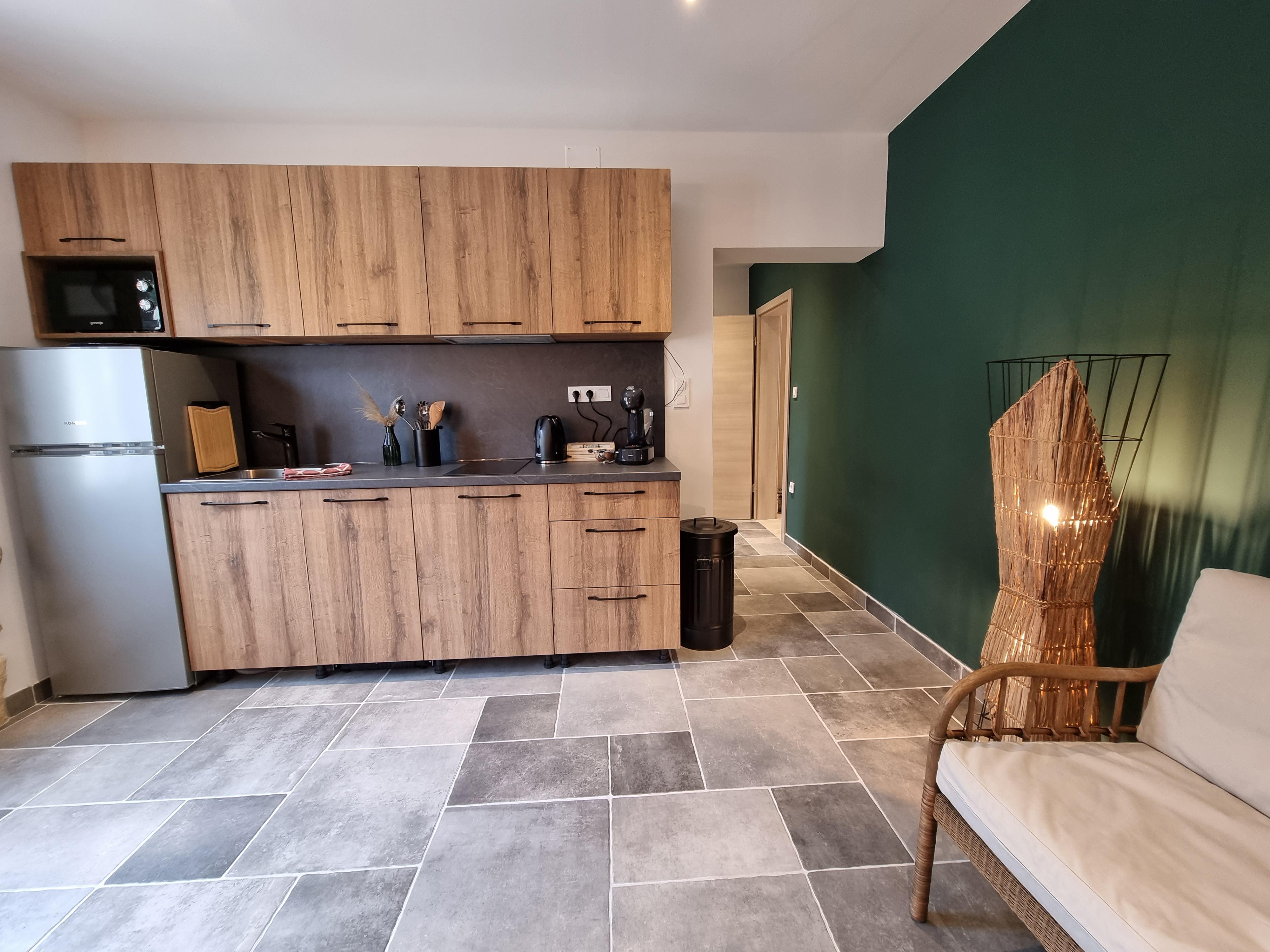 Apartment für zwei Personen mit eigene Terrasse, Rollstuhlgeeignet