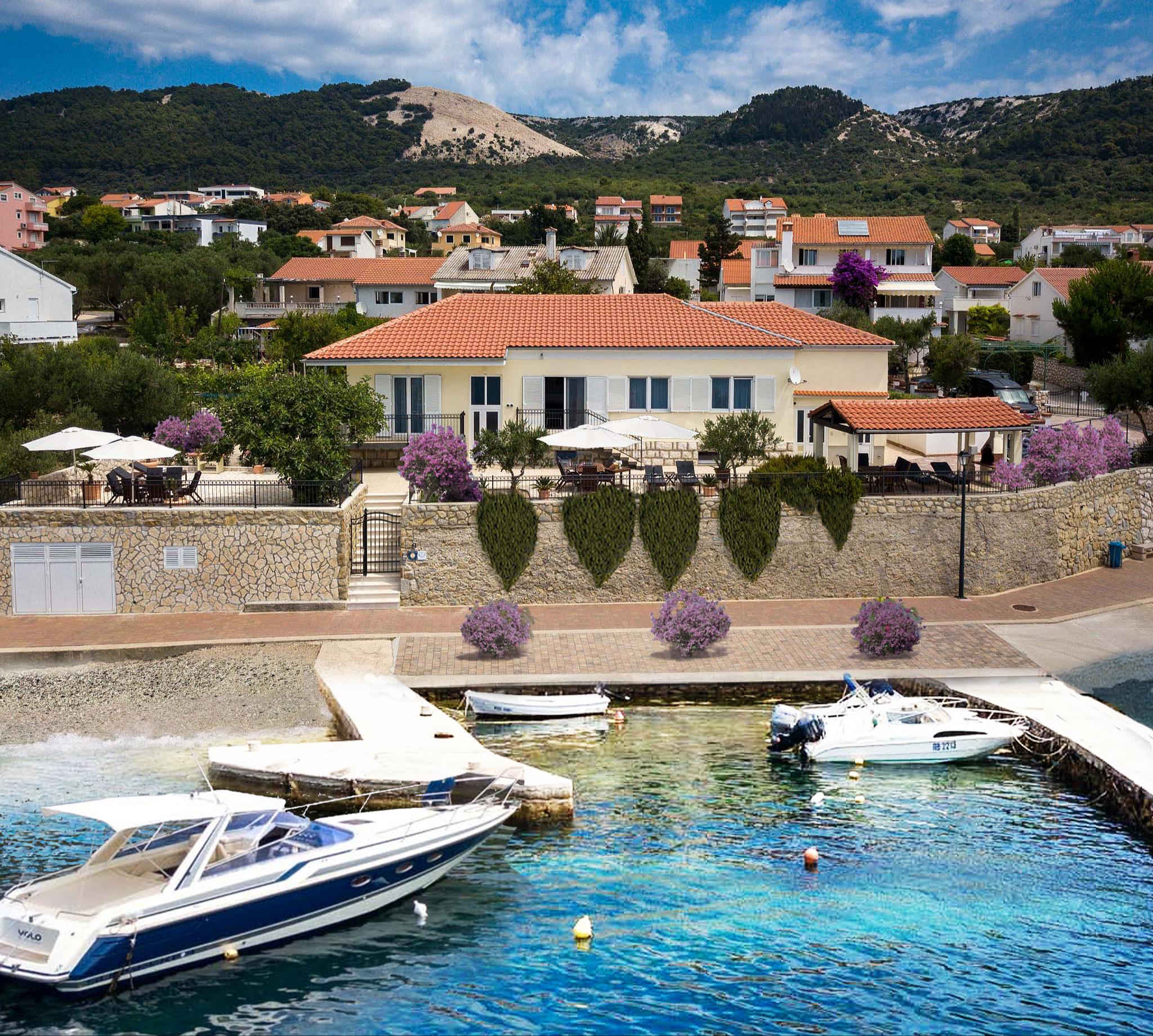 4**** Ferienwohnung mit Meerblick & Terrasse - direkt am Meer