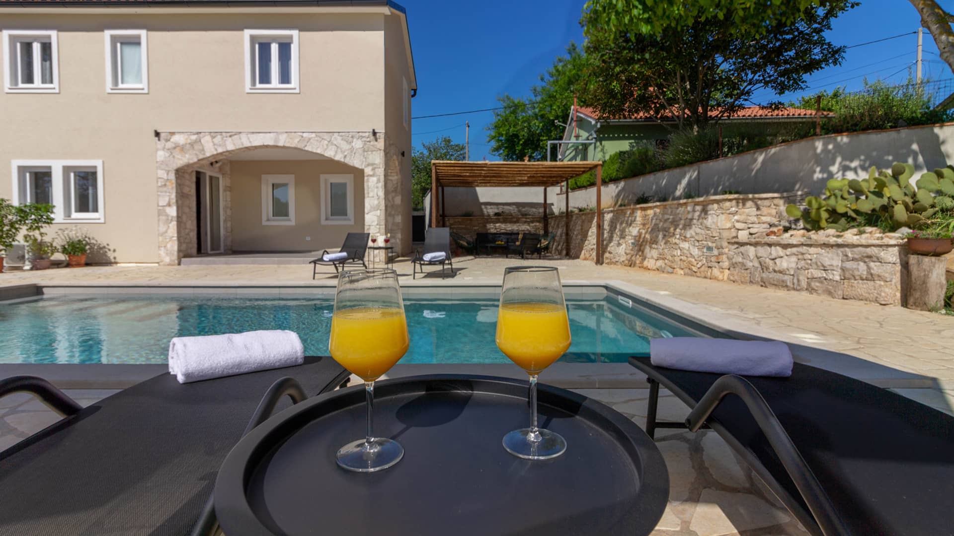 Villa mit Pool in Istrien