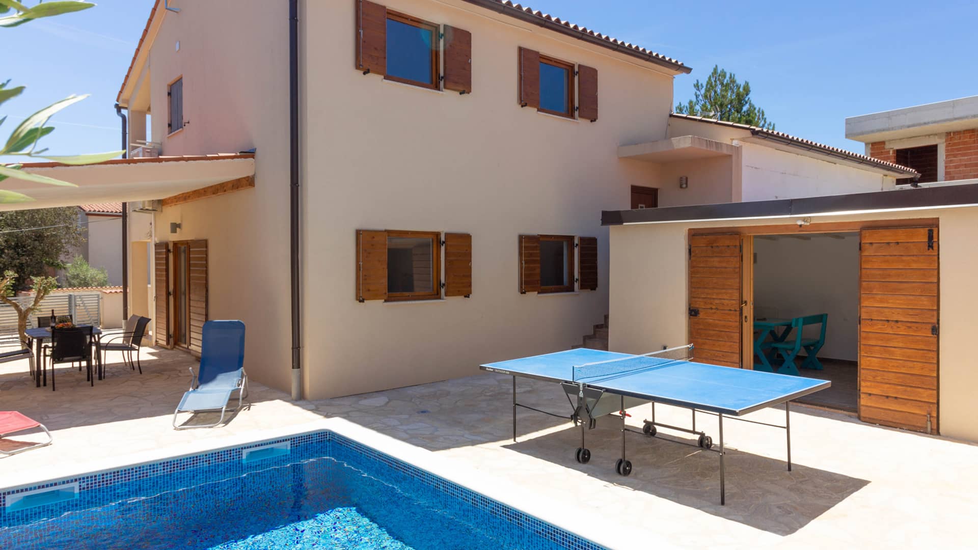 Villa mit Pool in der Nähe von Pula
