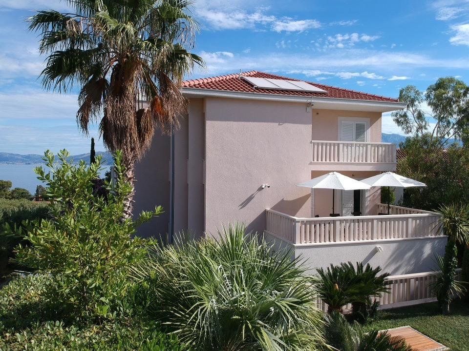 Apartment mit Gemeinschaftspool und Wellness in Splitska