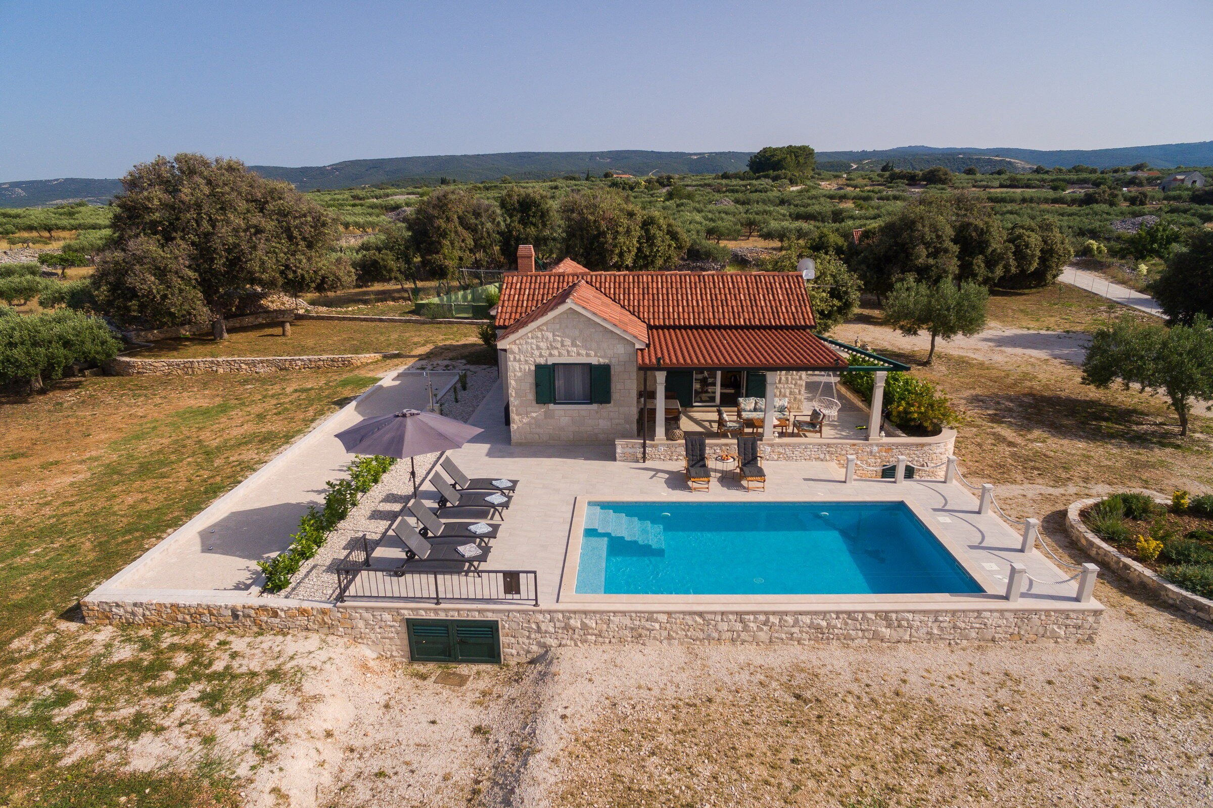 Ferienhaus mit Swimmingpool