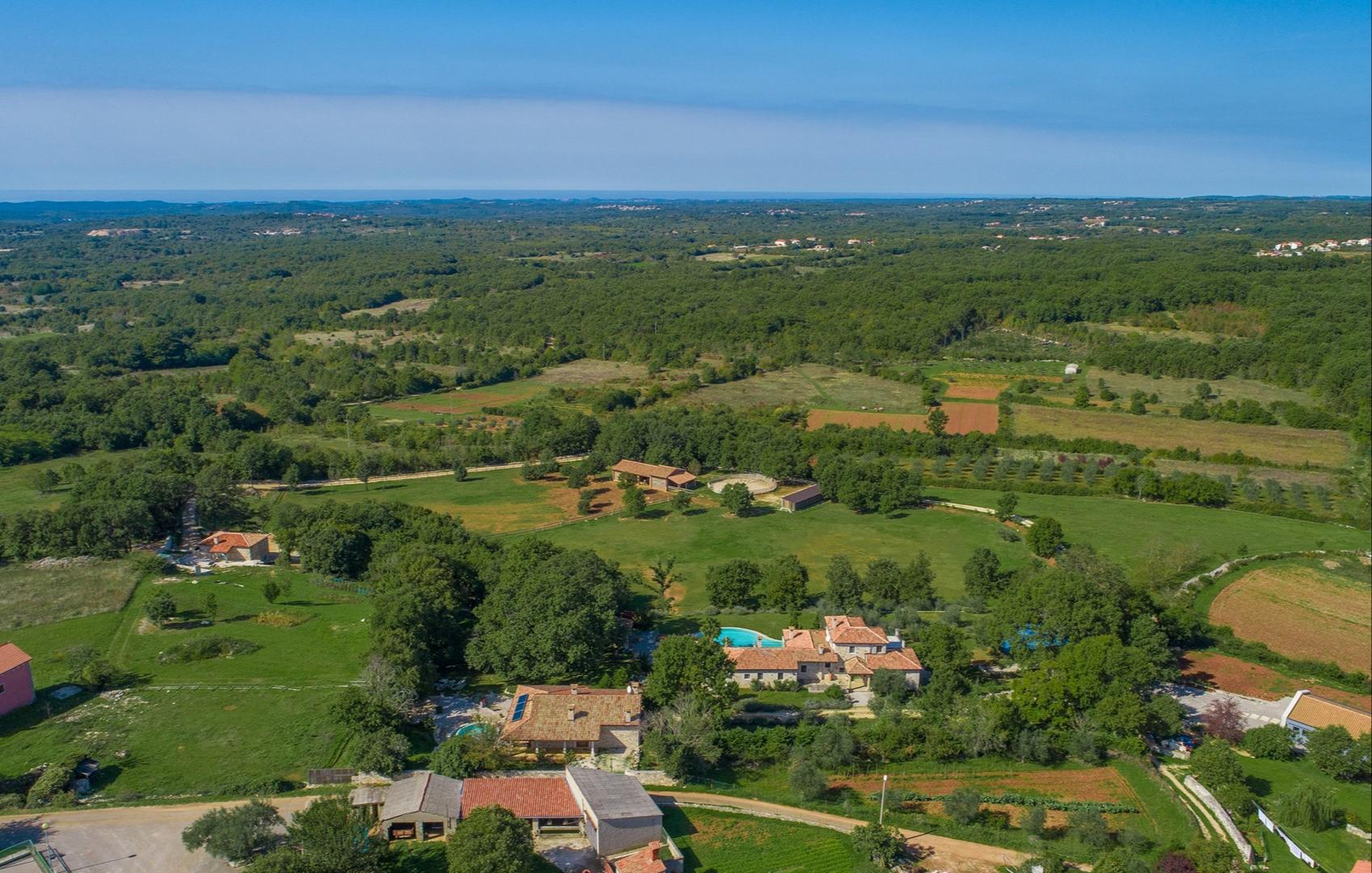 Villa mit privatem Pool in Istrien