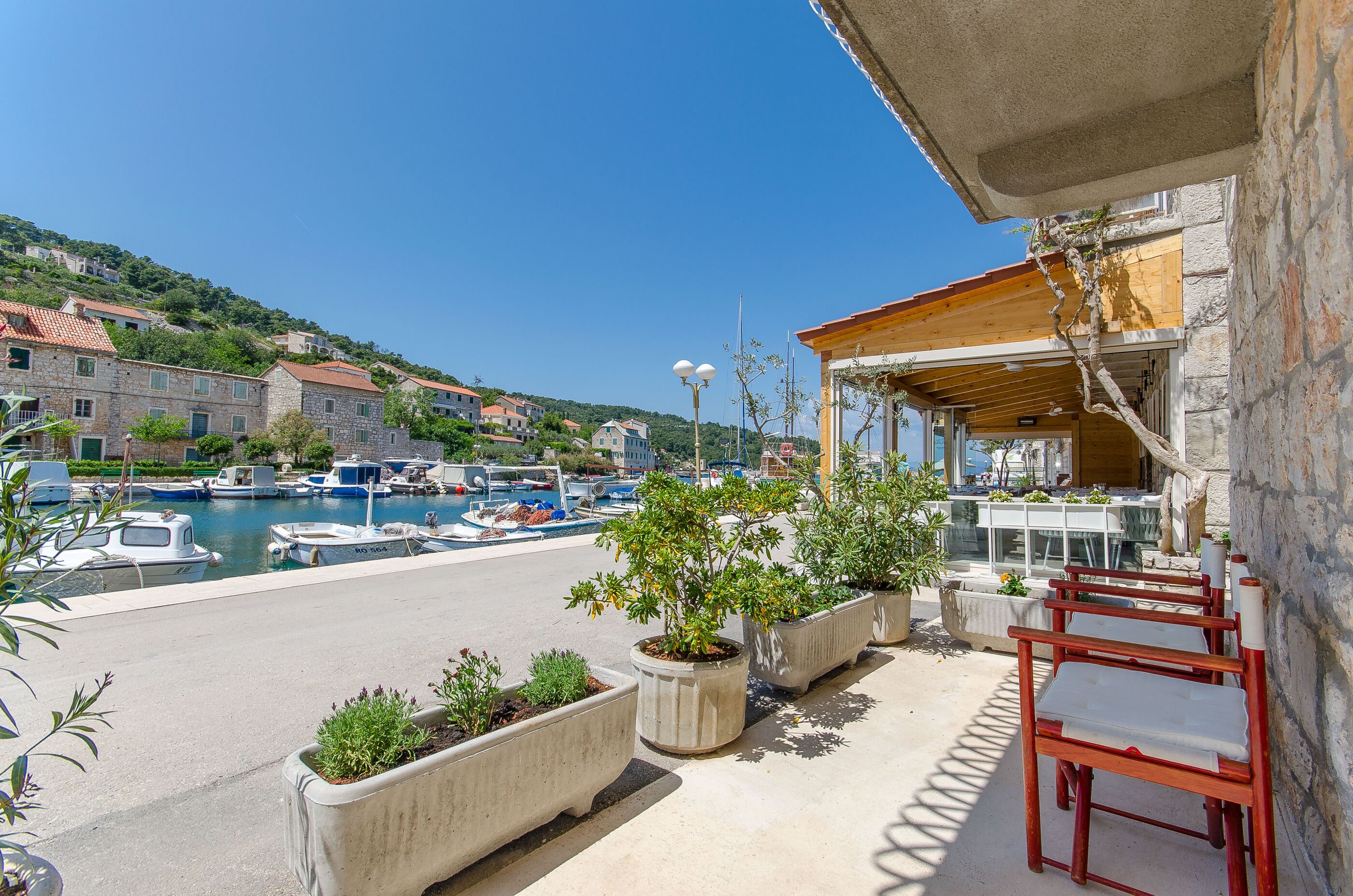 Studio- Apartment mit Meeresausblick