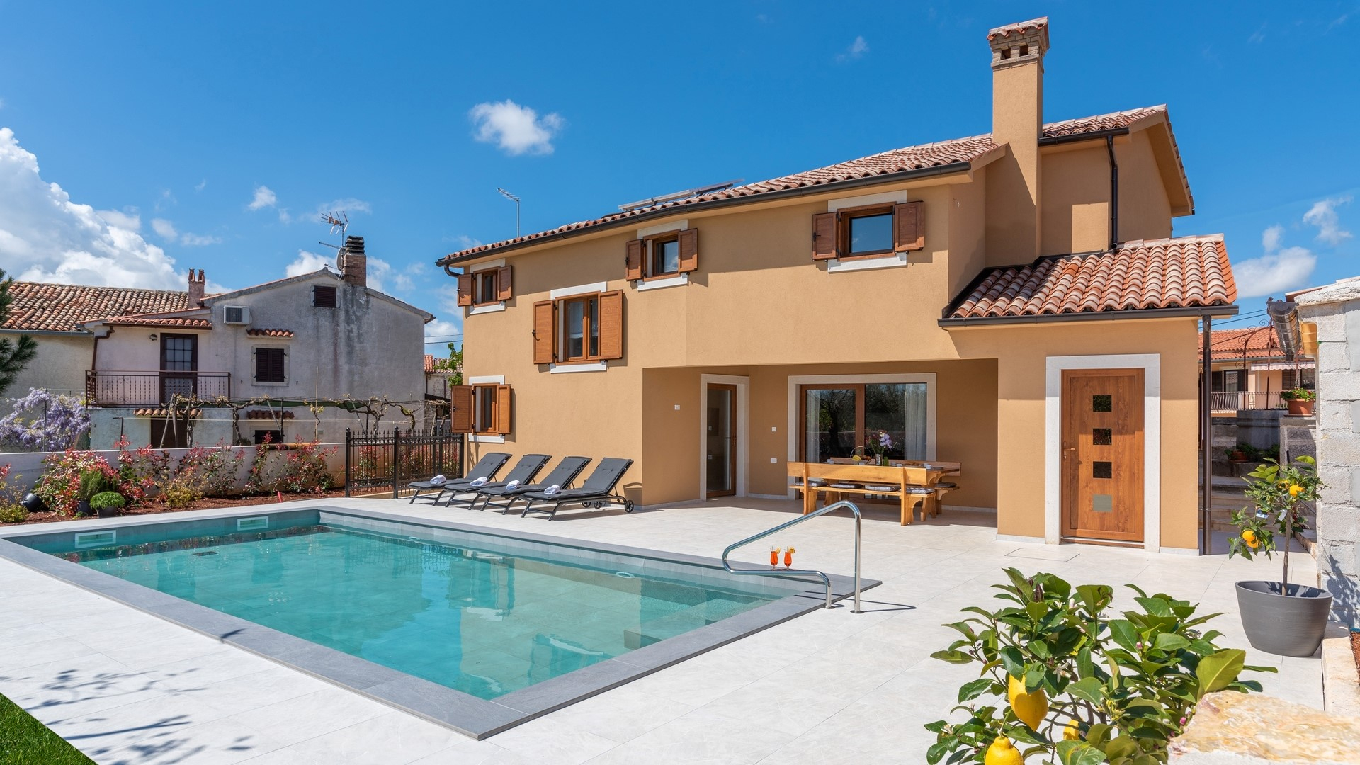 Wunderschöne Villa mit Swimmingpool in Baldaši bei Vižinada