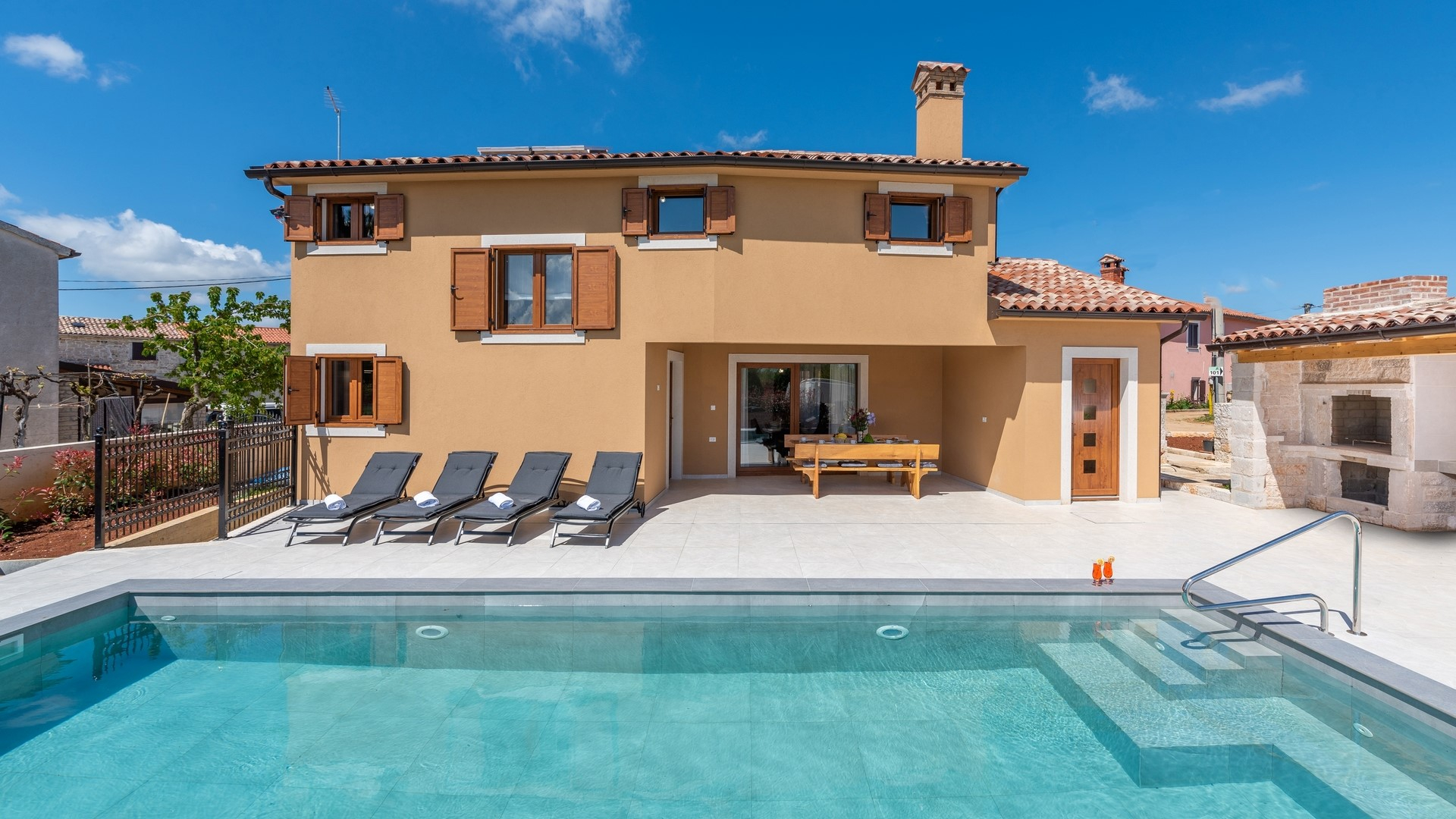 Wunderschöne Villa mit Swimmingpool in Baldaši bei Vižinada