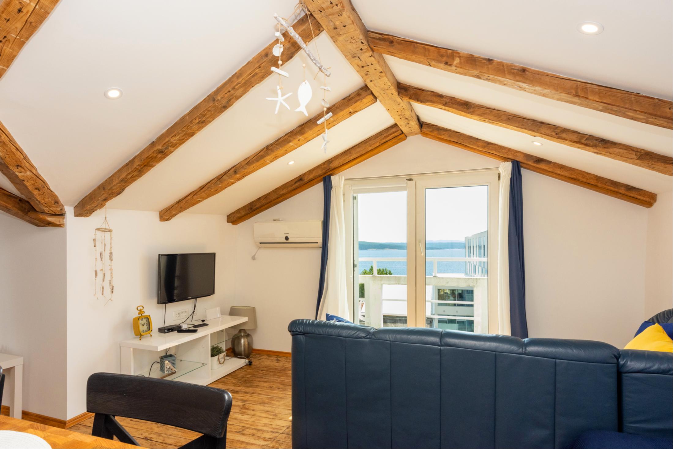 Stylisches Apartment für 2 Personen, mit Wifi, Meerblick