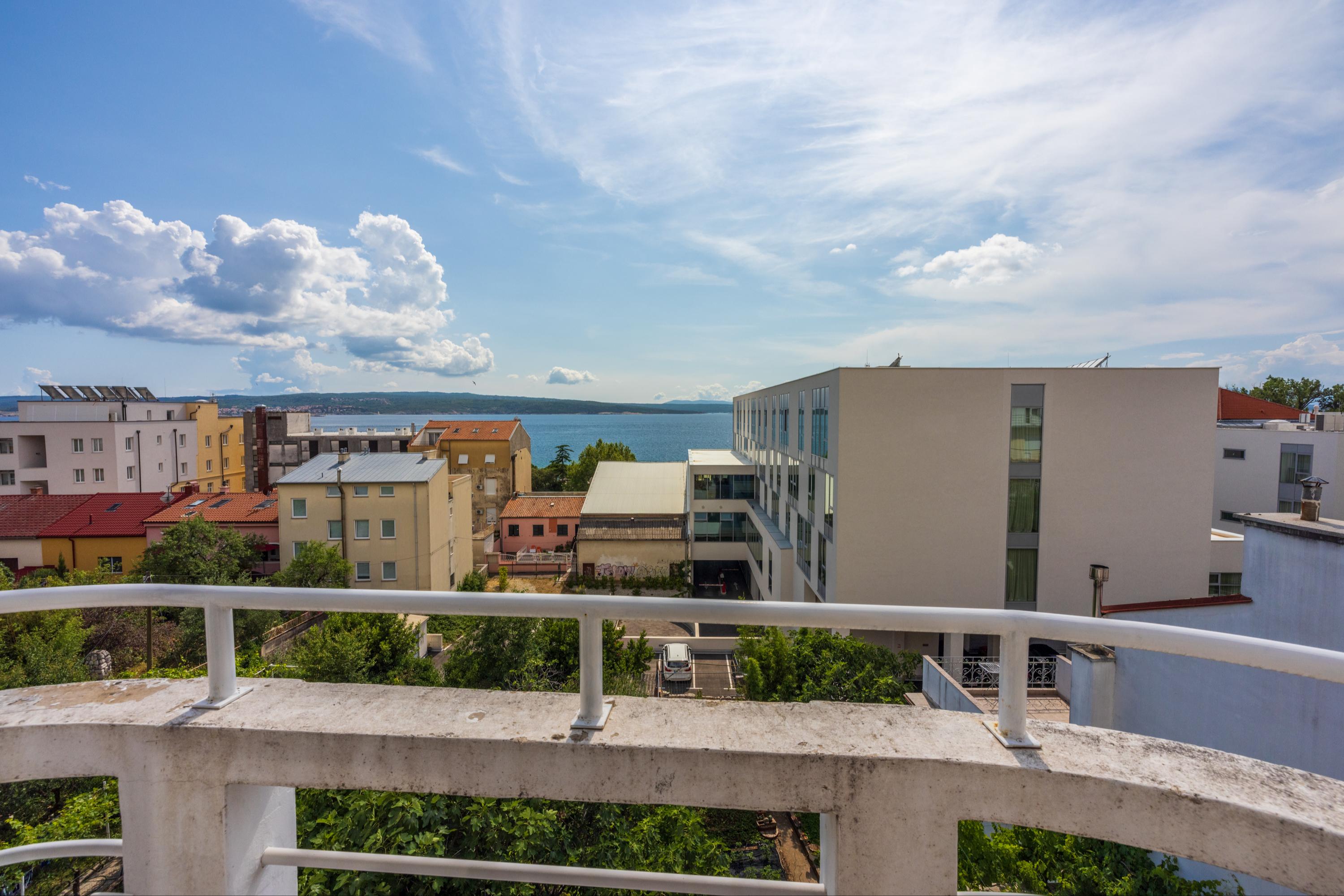 Stylisches Apartment für 2 Personen, mit Wifi, Meerblick