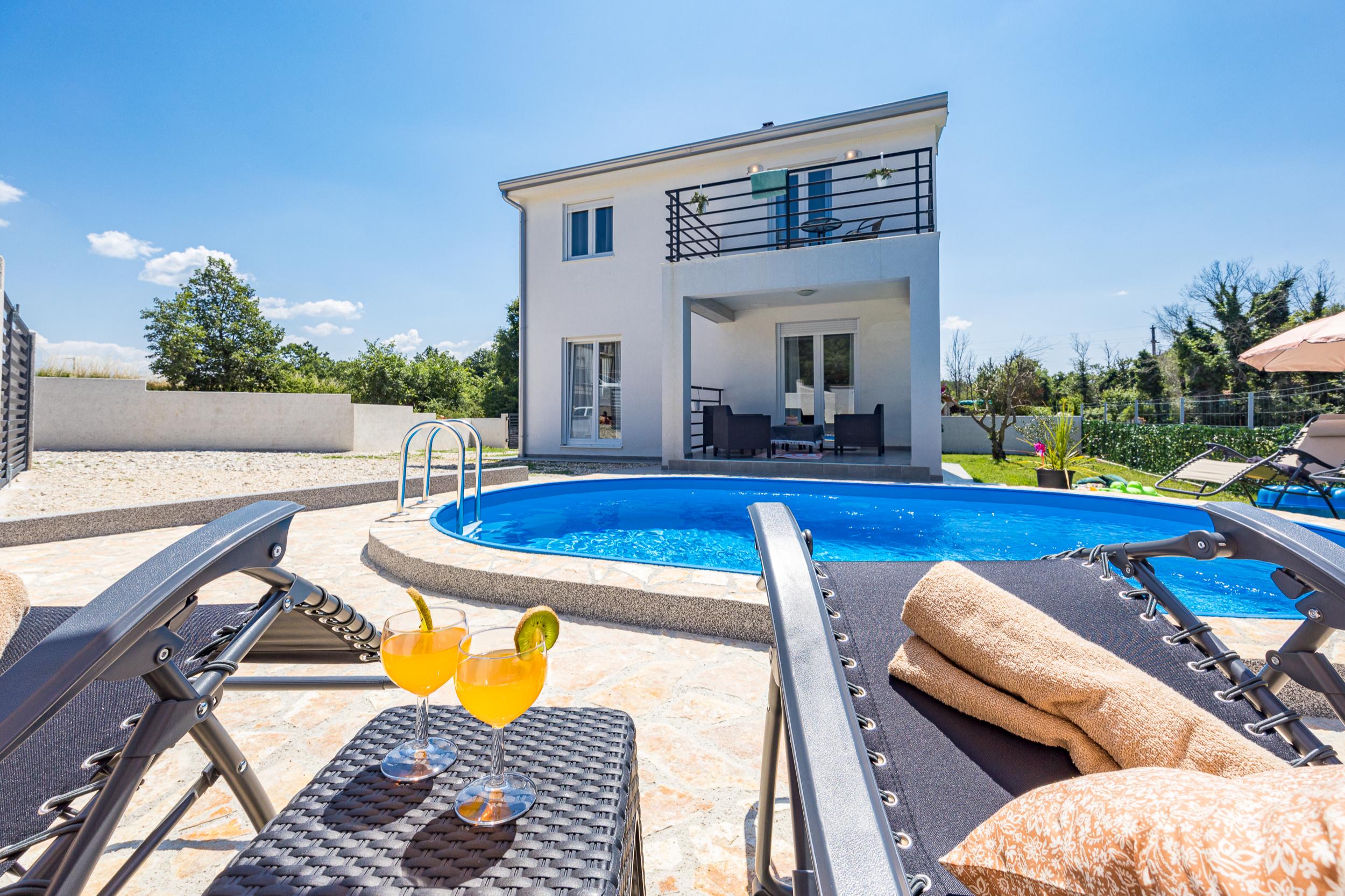 Villa mit Pool in Bonaci bei Porec