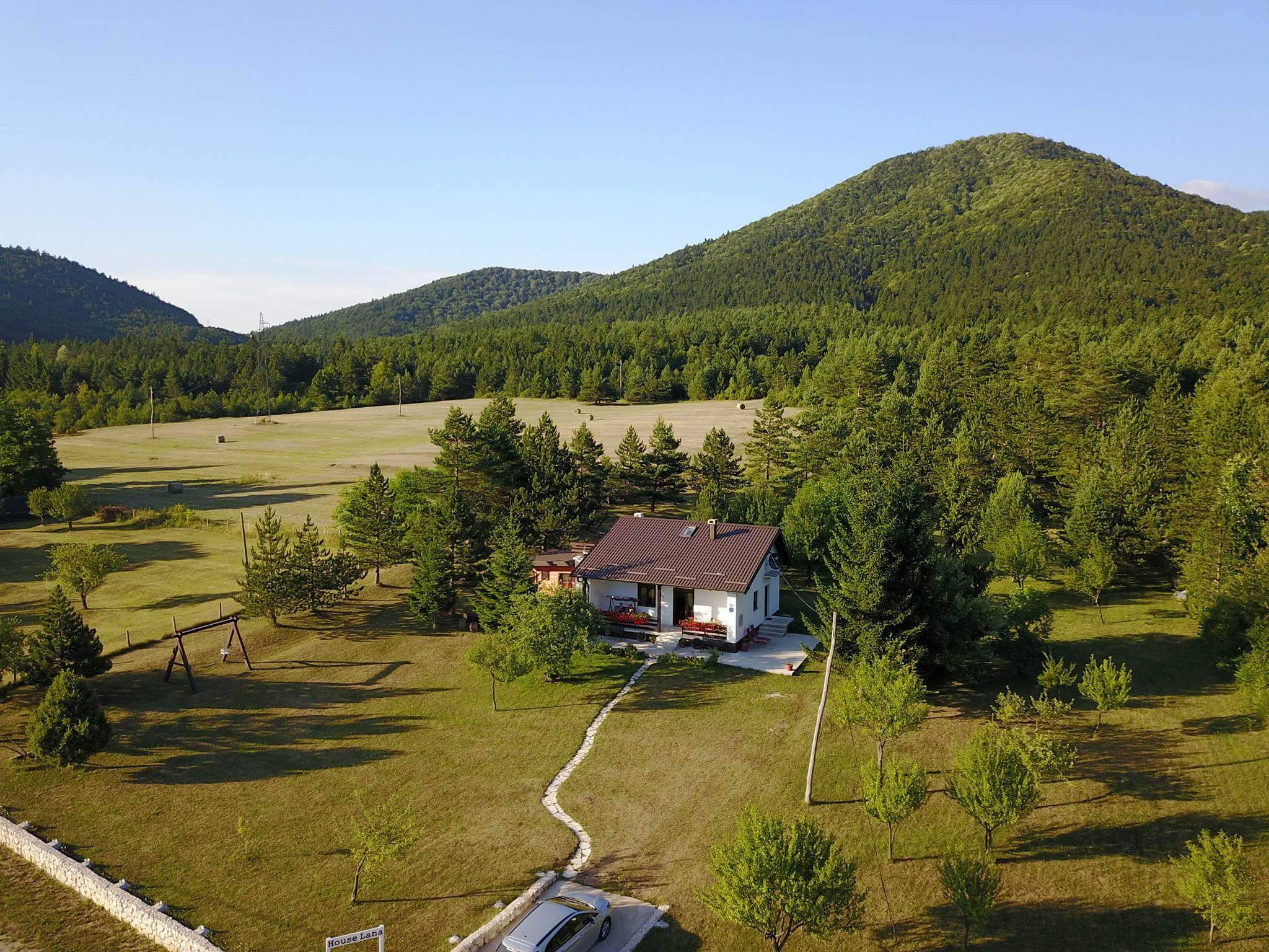 Ferienhaus mit Pool beim Nationalpark Plitvice 