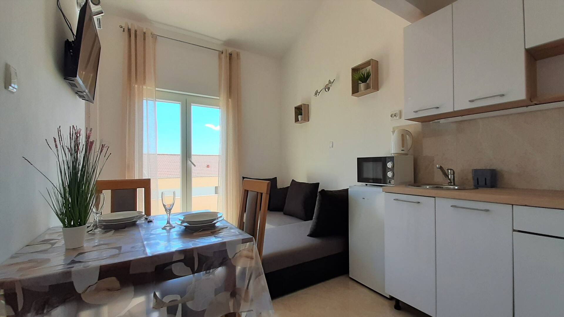 Apartment mit Meerblick, Strandnah, Klima, WiFi