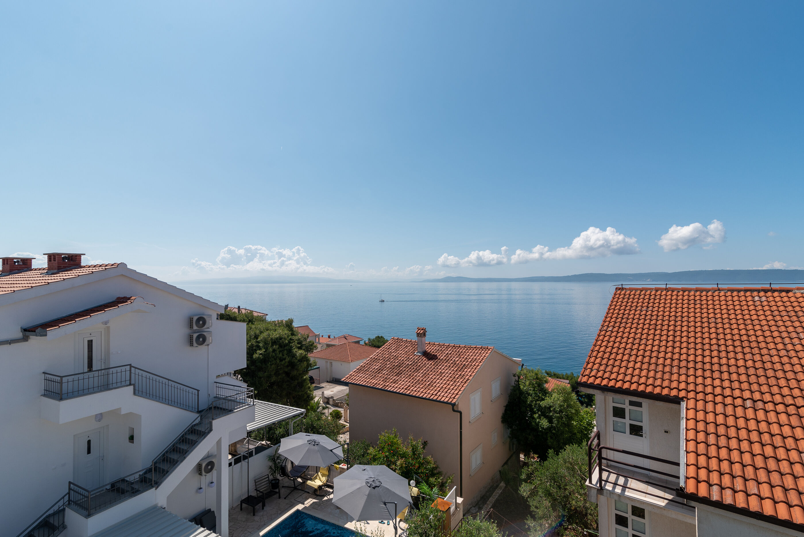 Strandnahe Fewo mit Meerblick