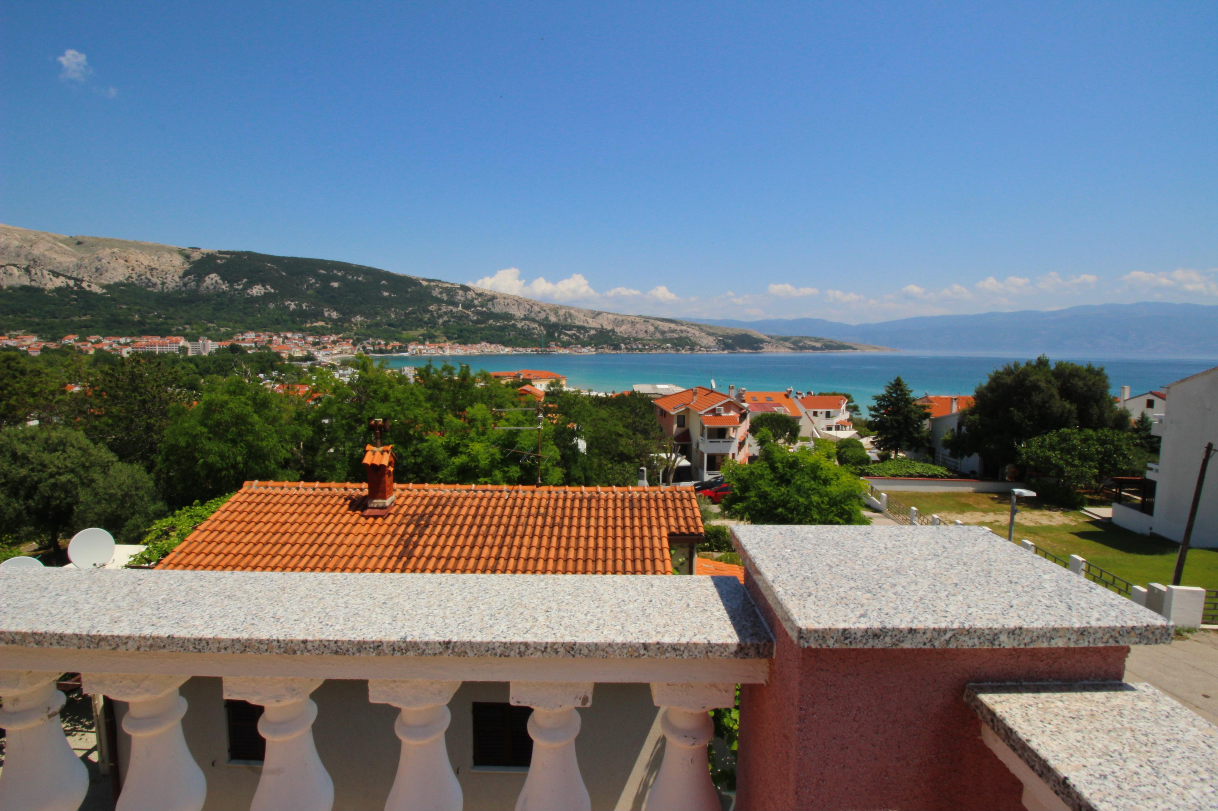 Apartment für 4 Personen mit Panoramablick auf das Meer