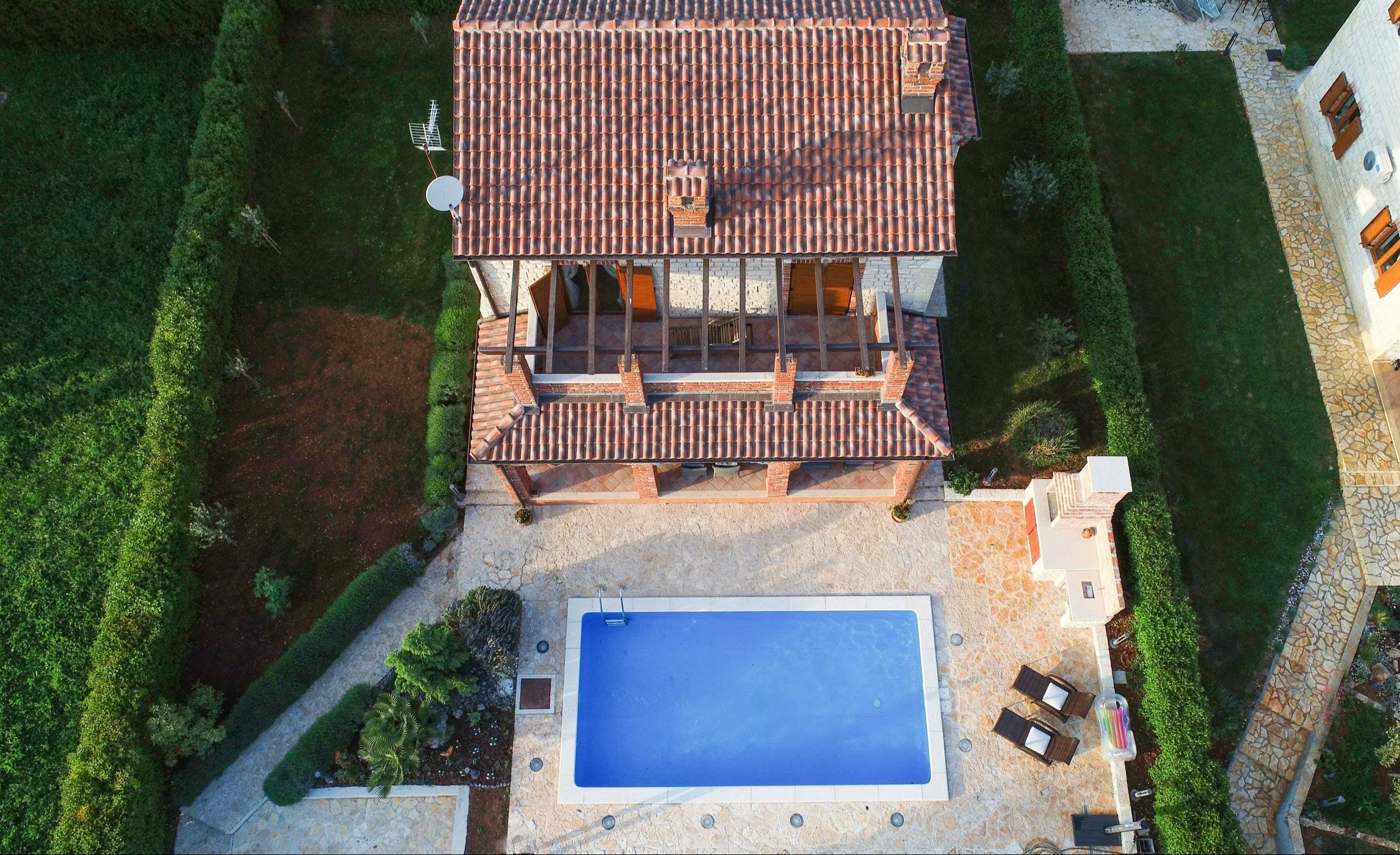 3 Zimmer Villa mit privatem Pool in Istrien