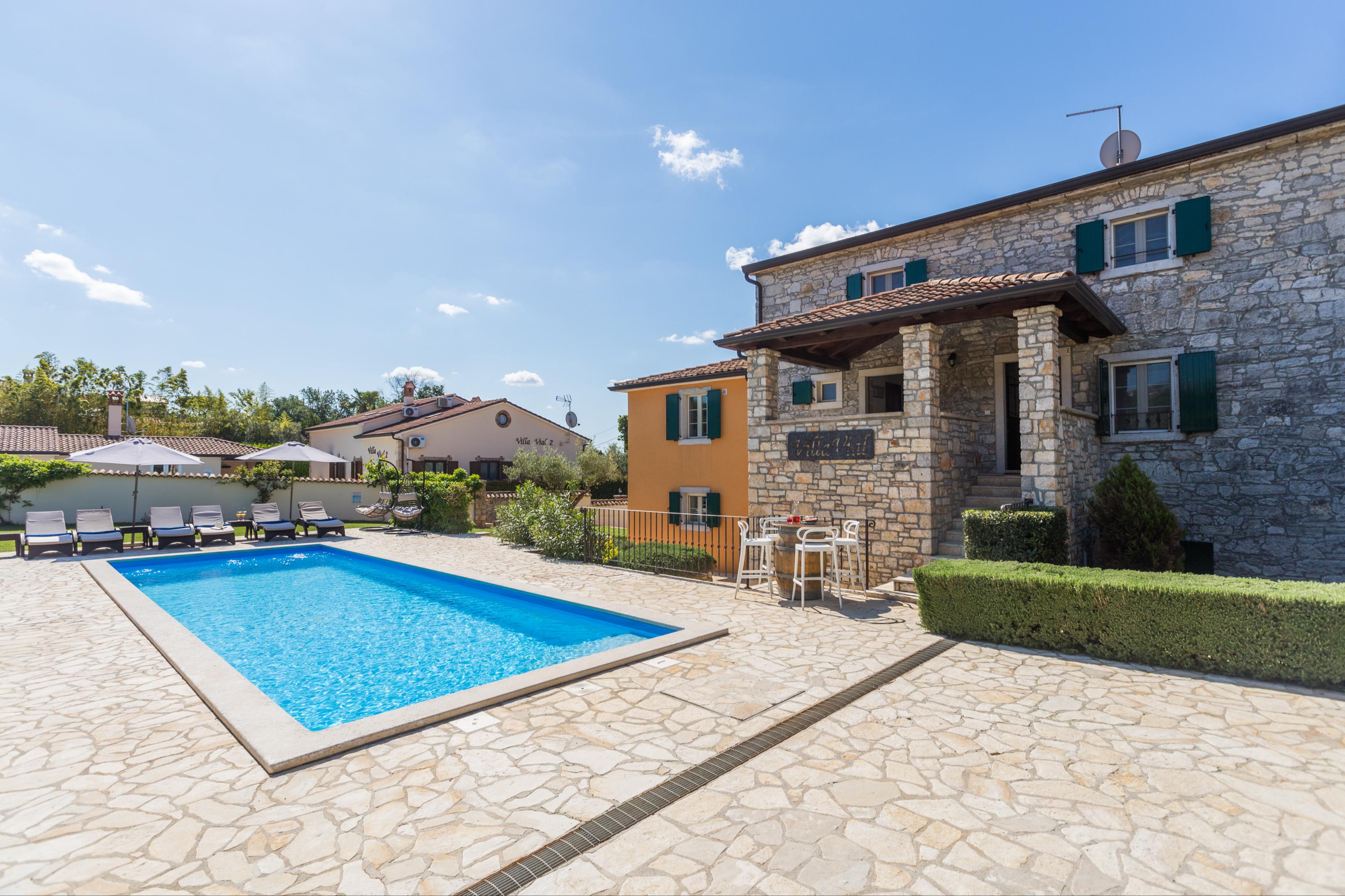 Villa mit privatem Pool für bis zu 14 Personen in der Nähe von Porec