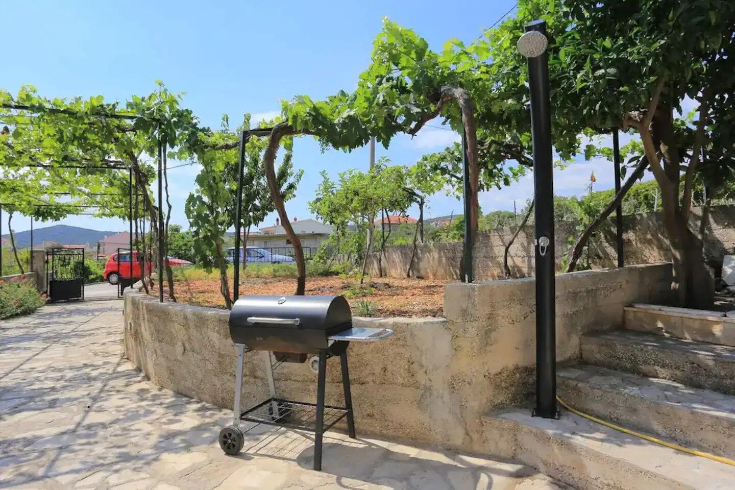 Ferienhaus mit Meerblick in Vinisce